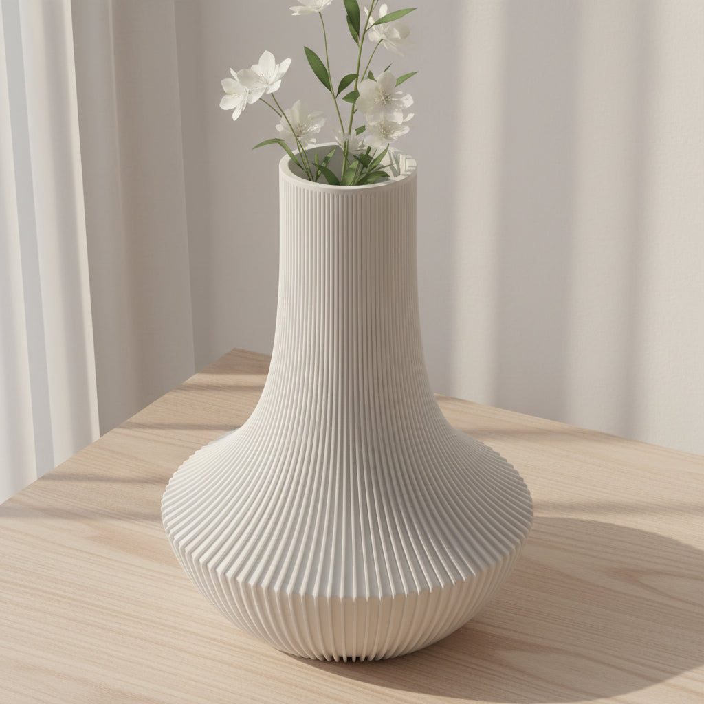 Vaso Kora Verticale Branco — foto 7