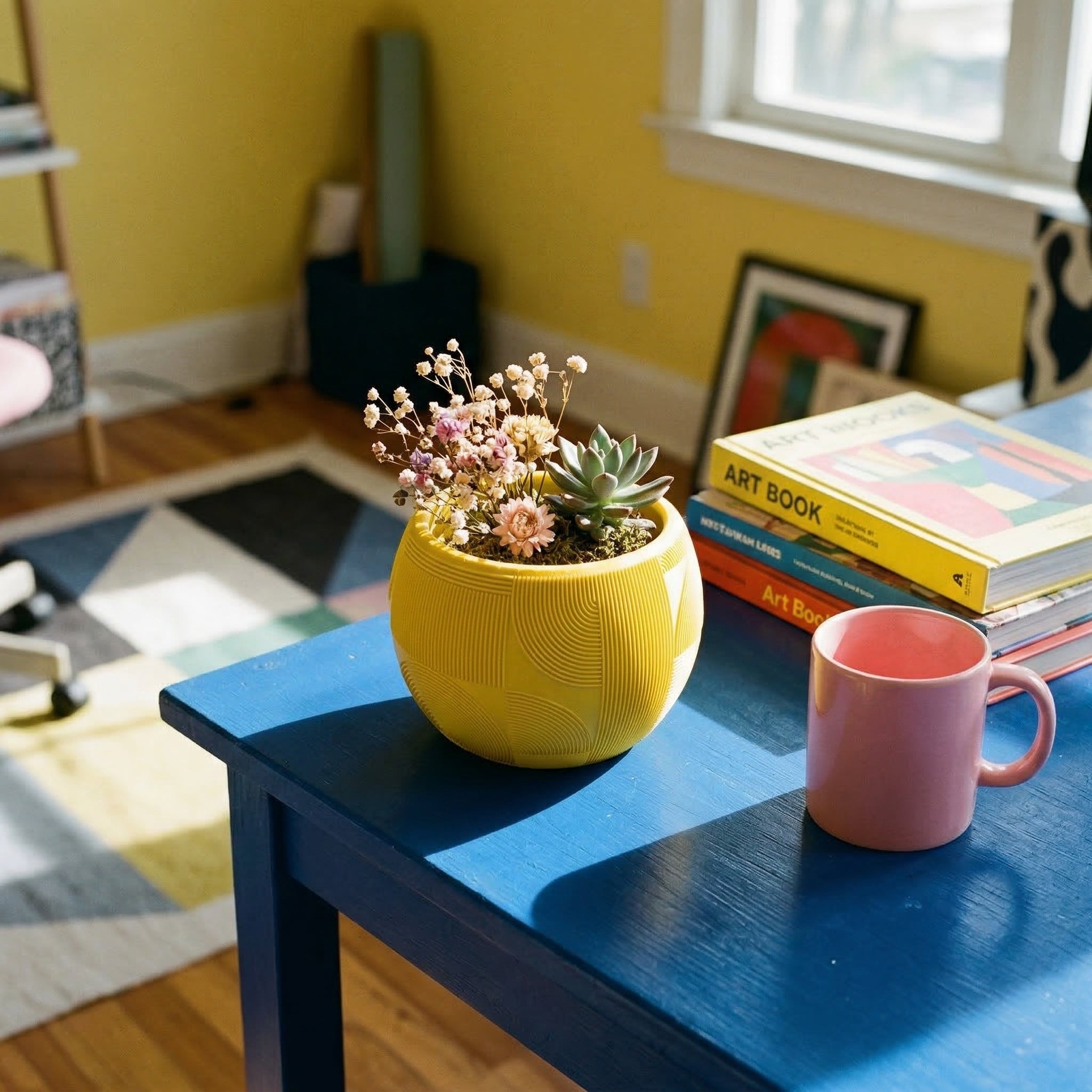 Vaso Muhen - Refined Texture - 78.4mm Amarelo — foto 47