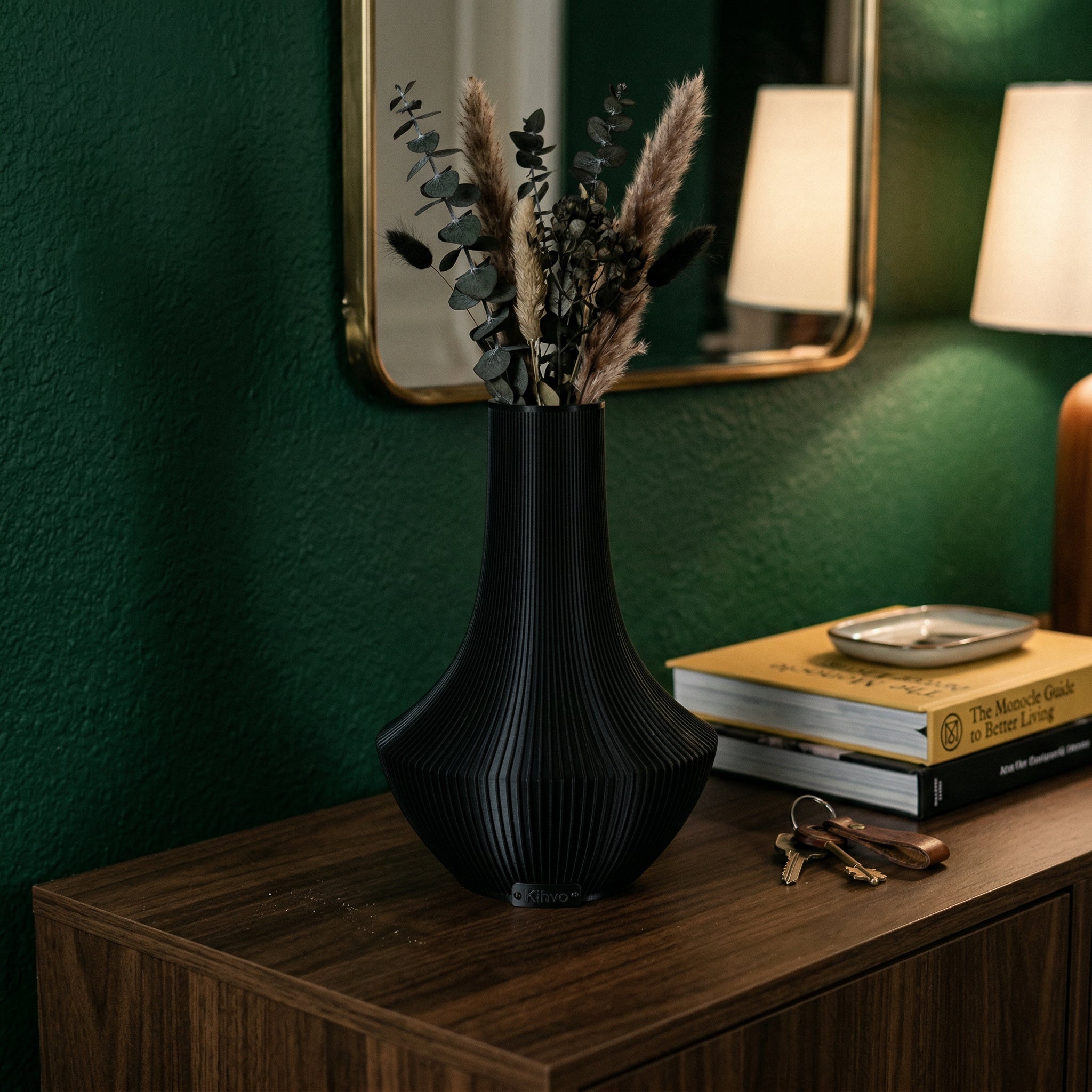 Vaso Kora Verticale Preto — foto 19
