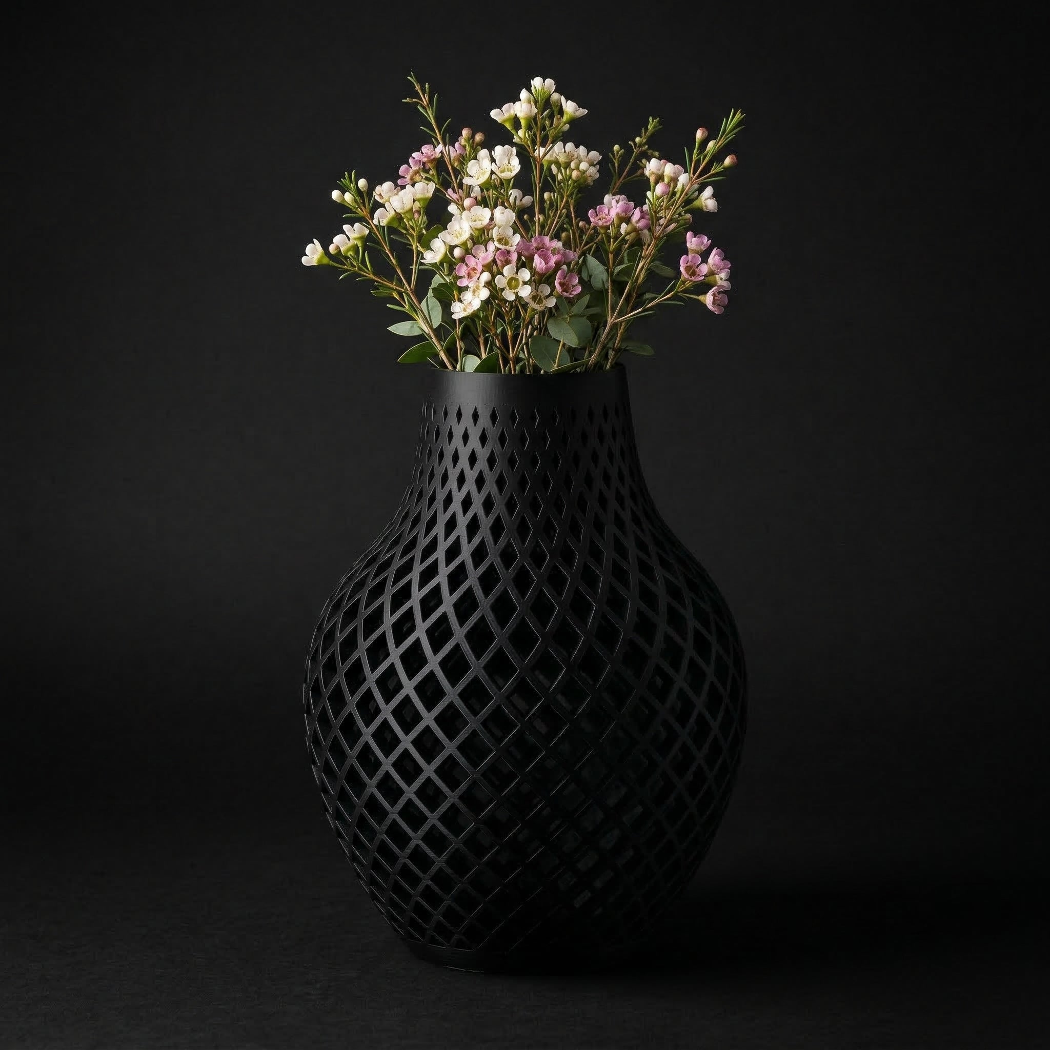 Vaso Cylindre - Multiple Colors - 150mm Preto — foto 1