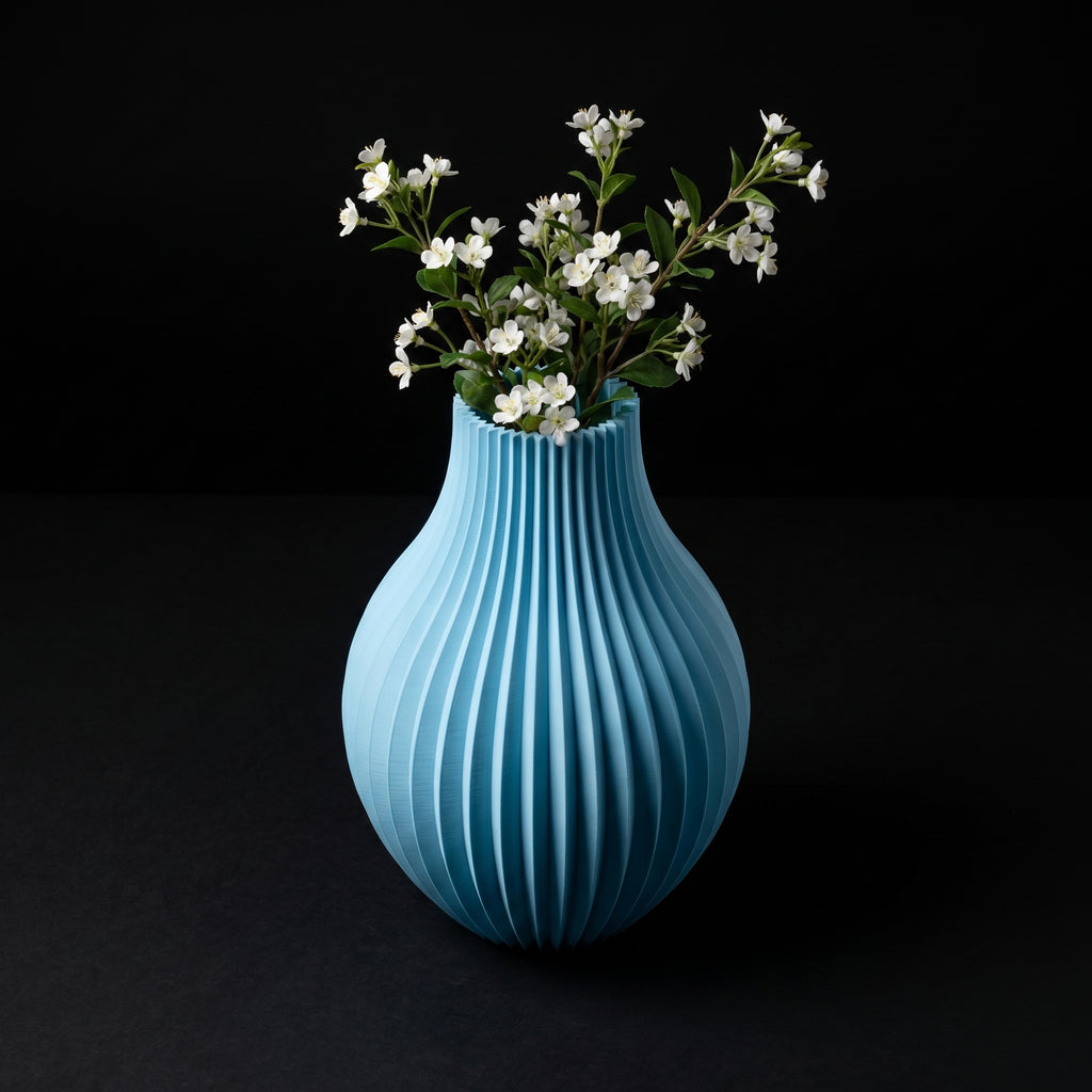 Vaso Lupter - Refined Texture - 150mm Azul — foto 1