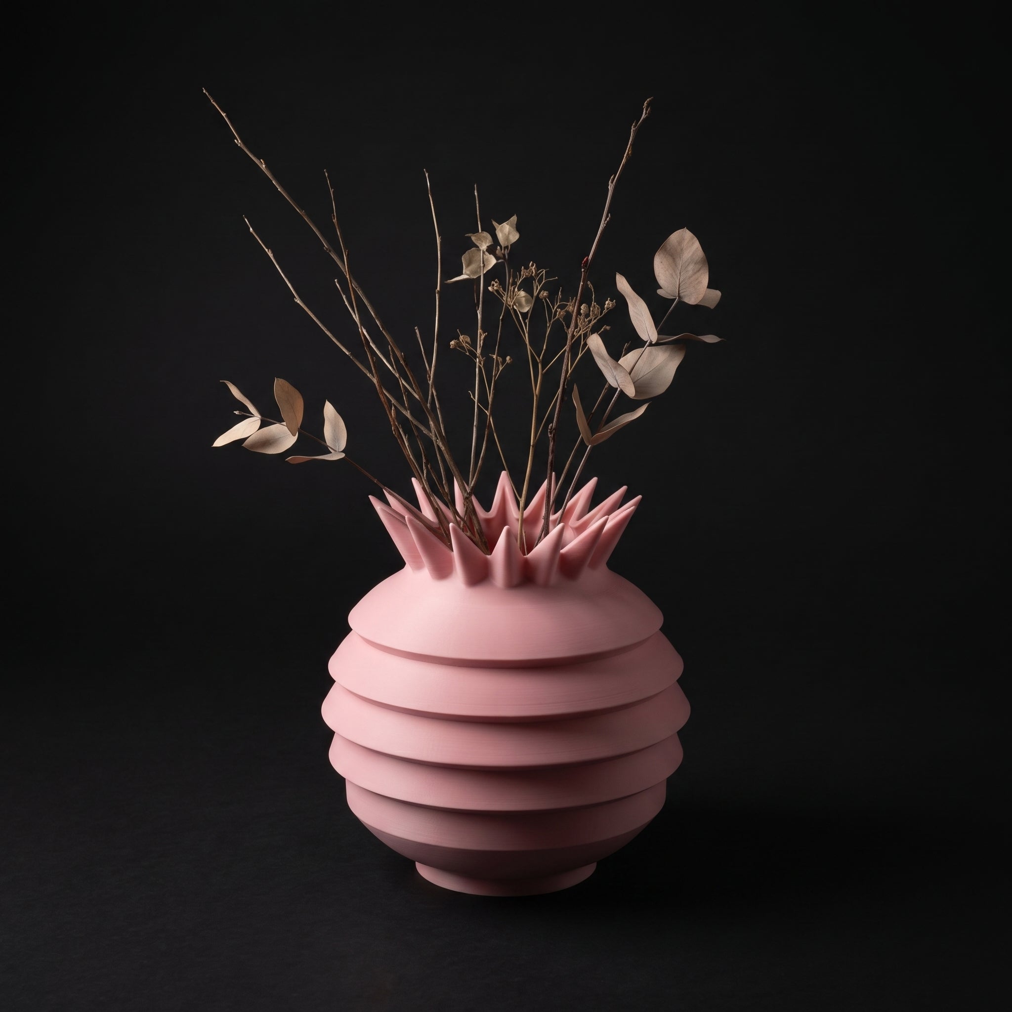 Vaso Kallarhals - Sculptural Presence - 180mm Rosa — foto 2