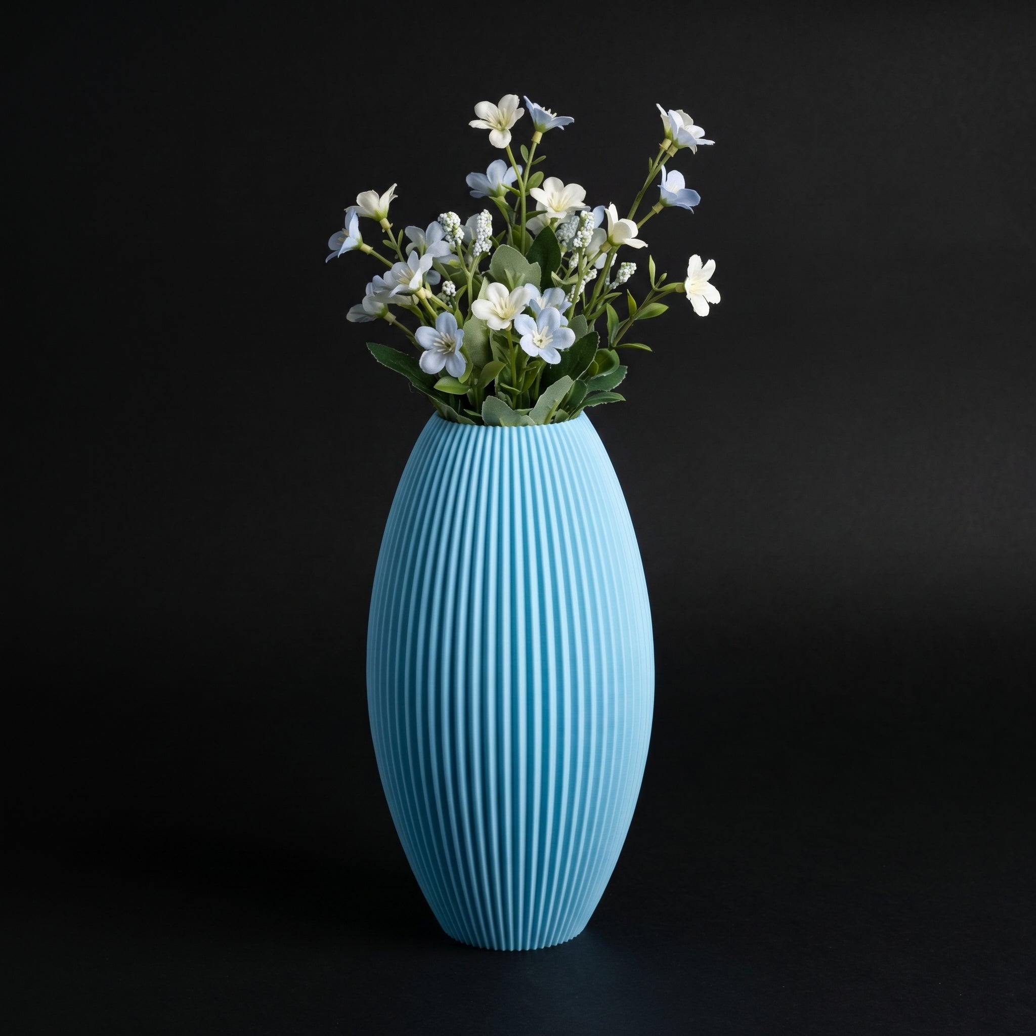 Vaso Celeste - Timeless Elegance - 200mm Azul — foto 4