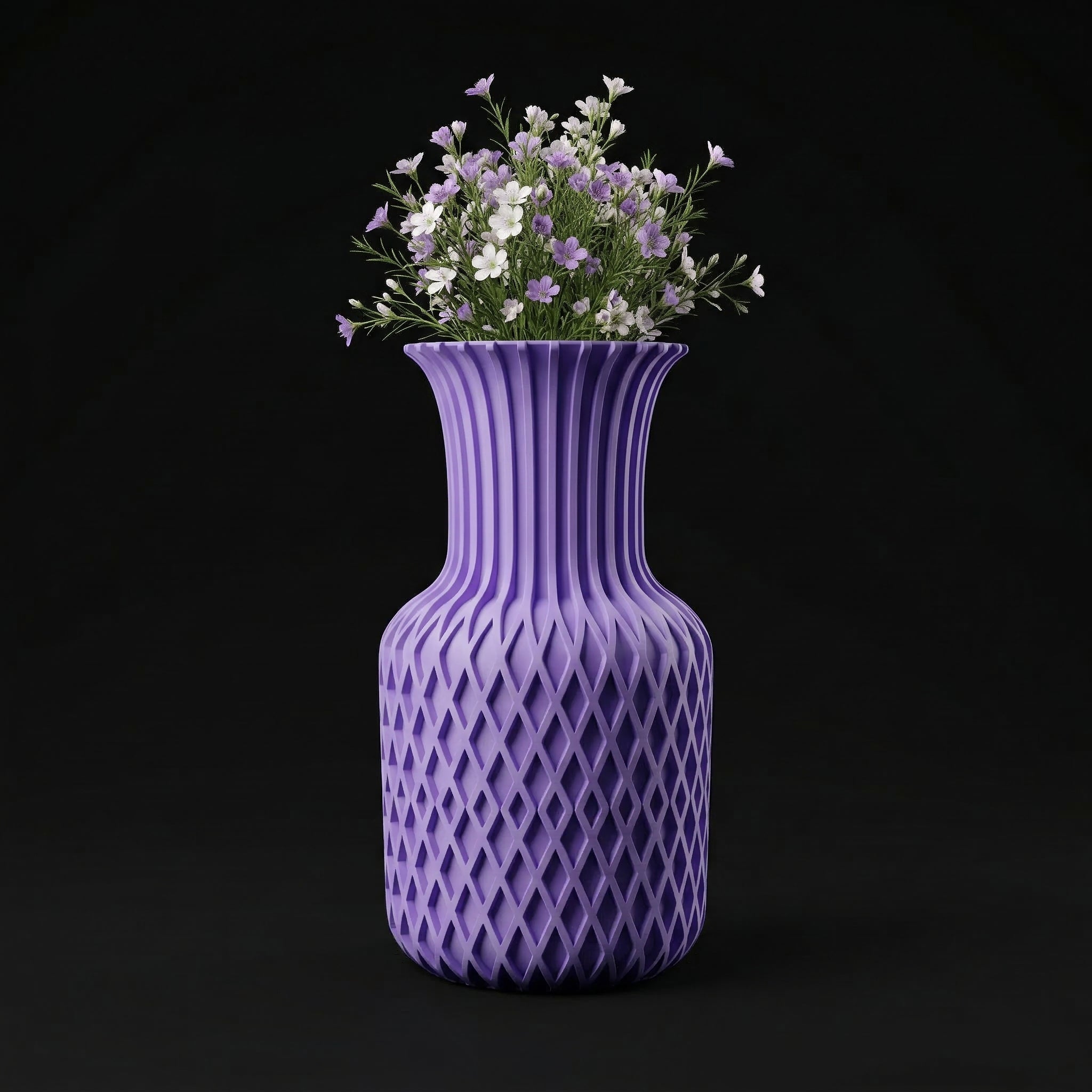 Vaso Orion - Luxurious Finish - 250mm Roxo — foto 4