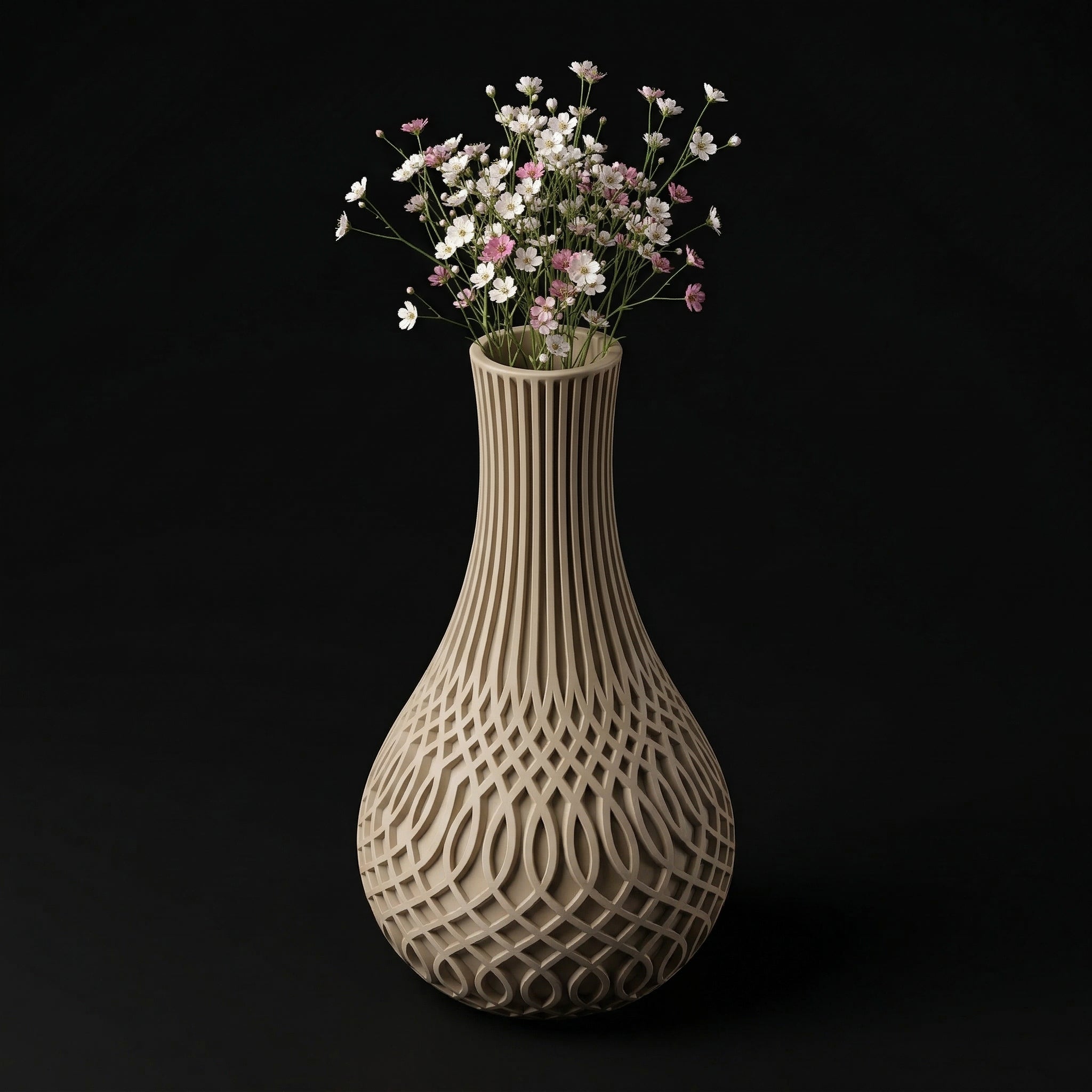 Vaso Solvyr - Modern Minimal - 220mm Branco — foto 7
