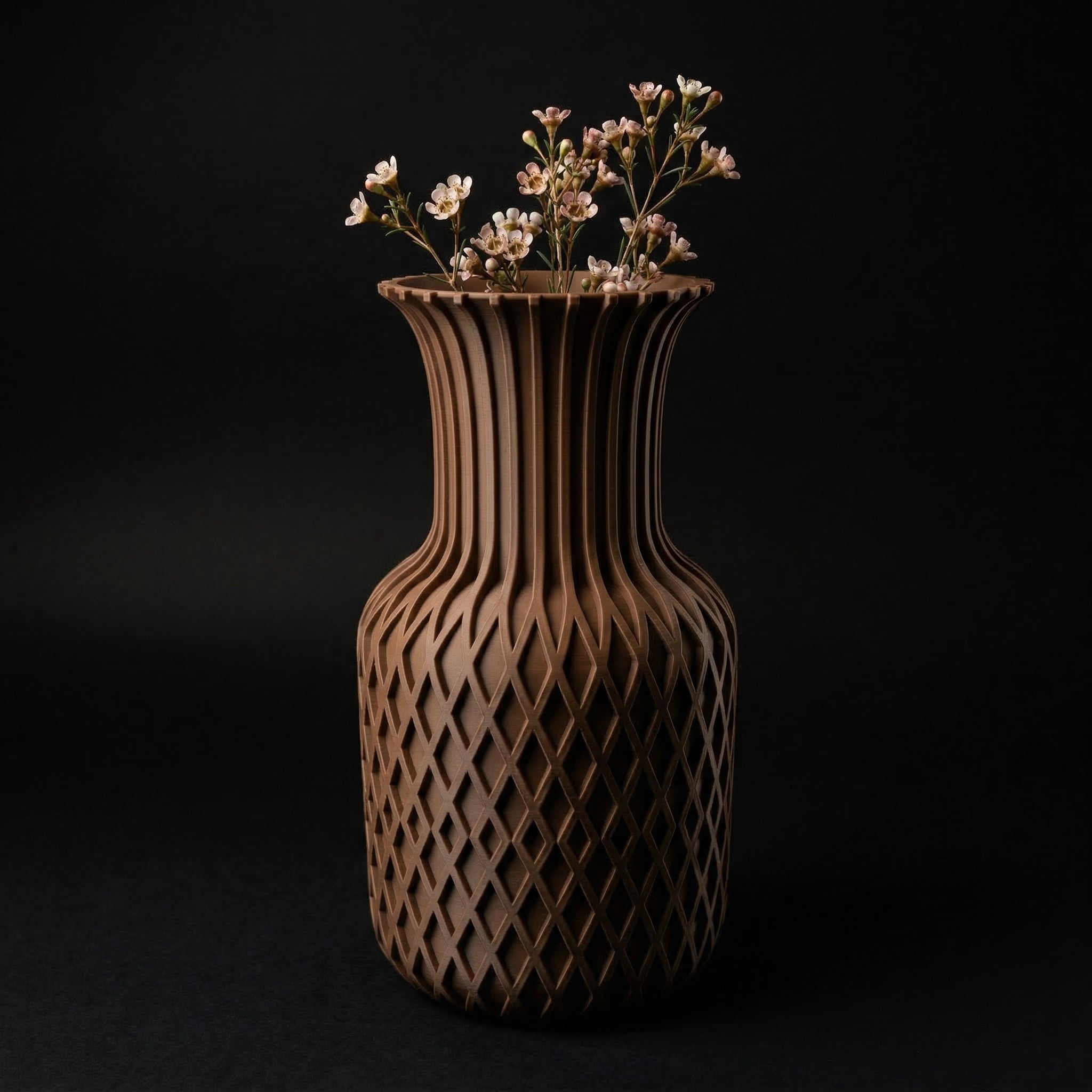 Vaso Orion - Luxurious Finish - 250mm Marrom — foto 9