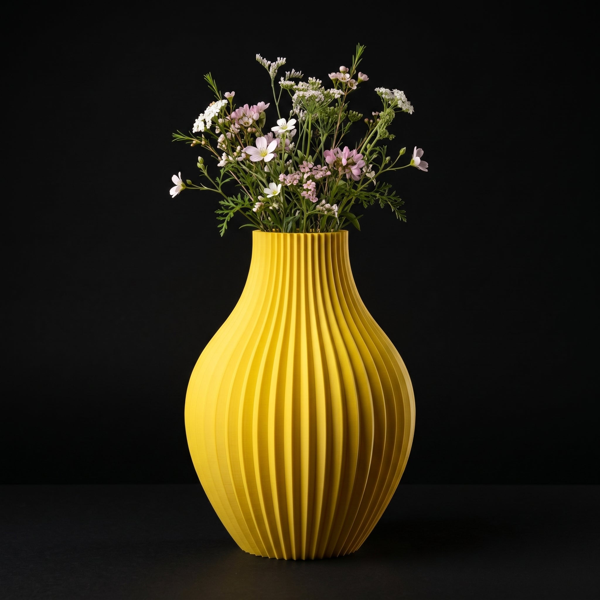 Vaso Lupter - Refined Texture - 150mm Amarelo — foto 21