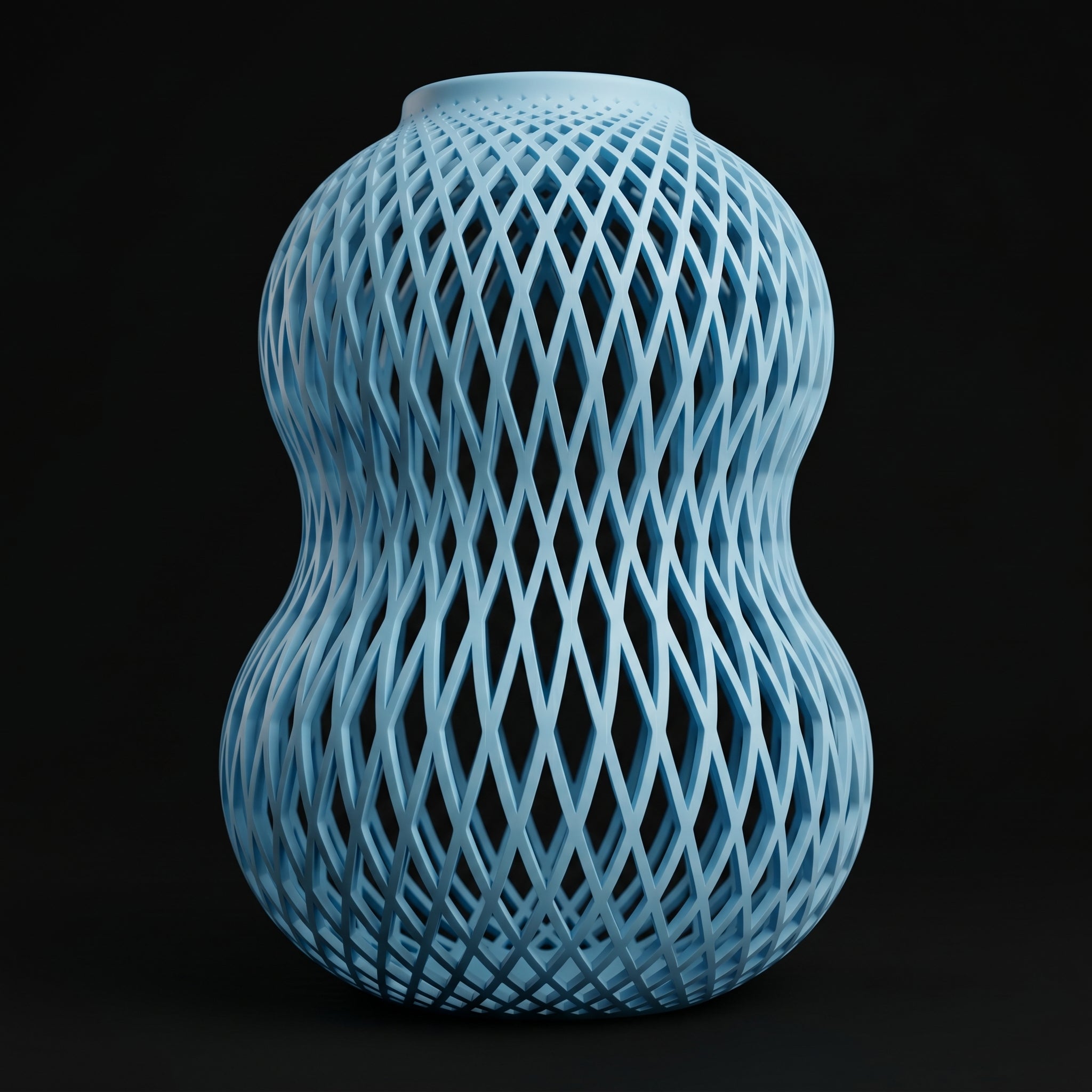 Vaso Stature - Bold Presence - 199.9mm Azul — foto 20