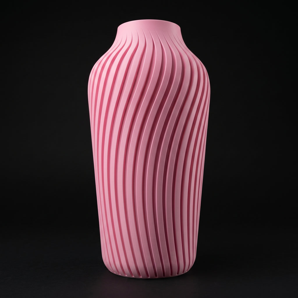 Vaso Lumina - Graceful Lines - 250mm Rosa — foto 3