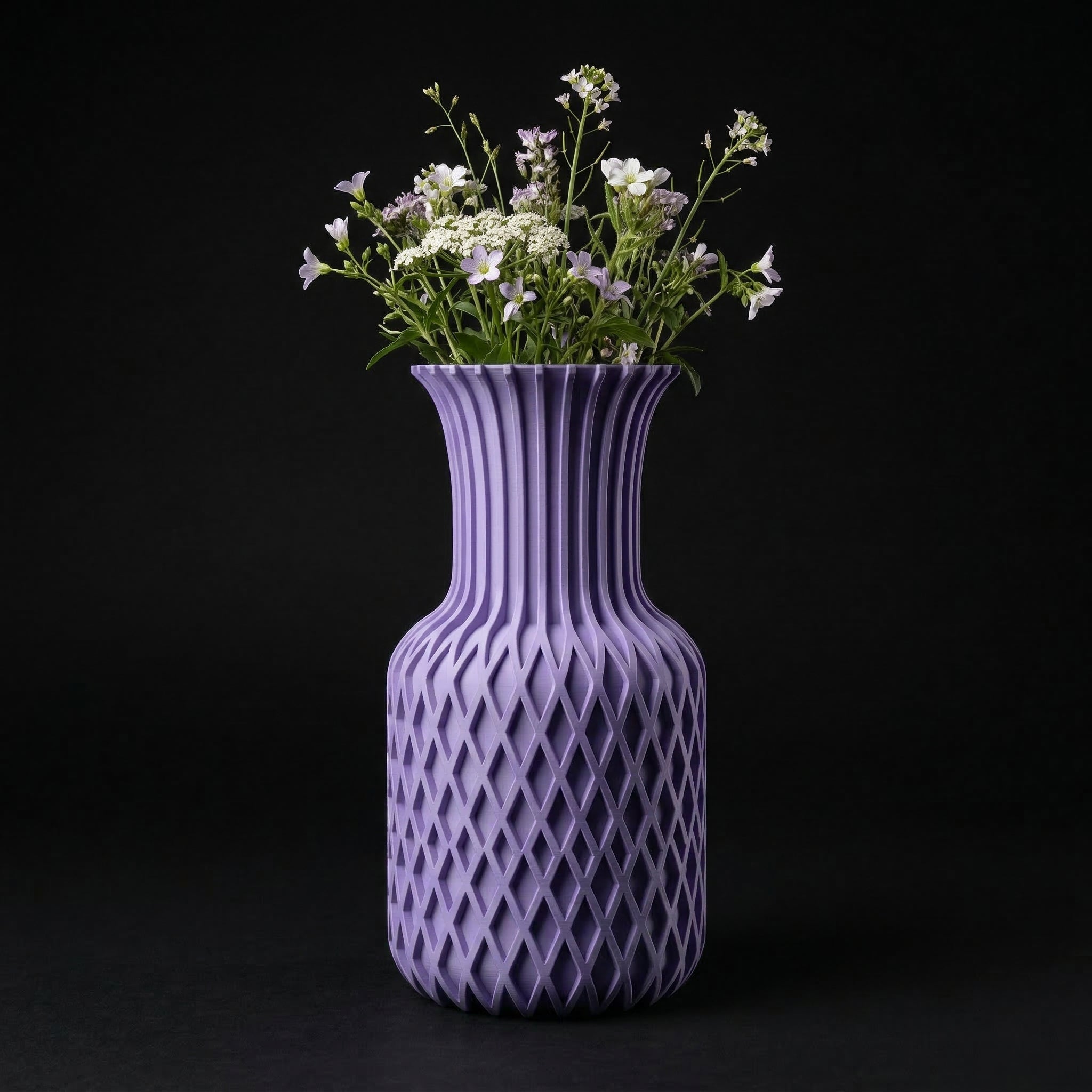 Vaso Orion - Luxurious Finish - 250mm Roxo — foto 2