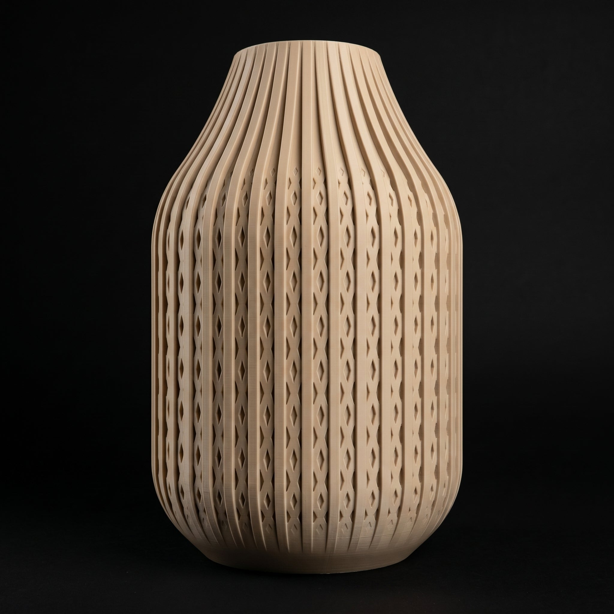 Vaso Karaf - Sculptural Presence - 200mm Branco — foto 9