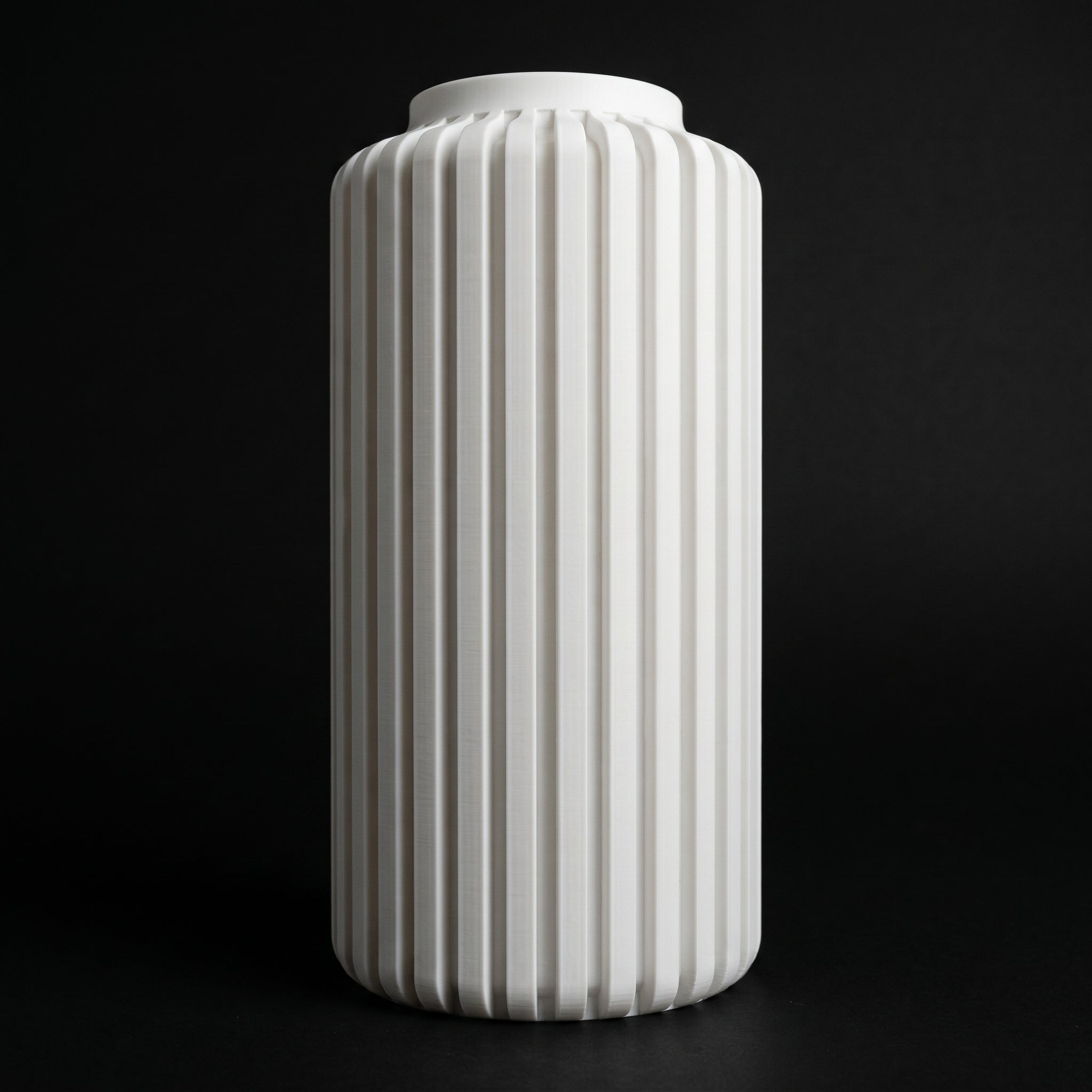 Vaso Torre - Structured Silhouette - 177mm Branco — foto 15