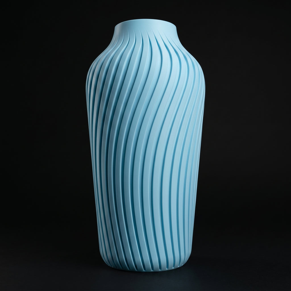 Vaso Lumina - Graceful Lines - 250mm Azul — foto 24