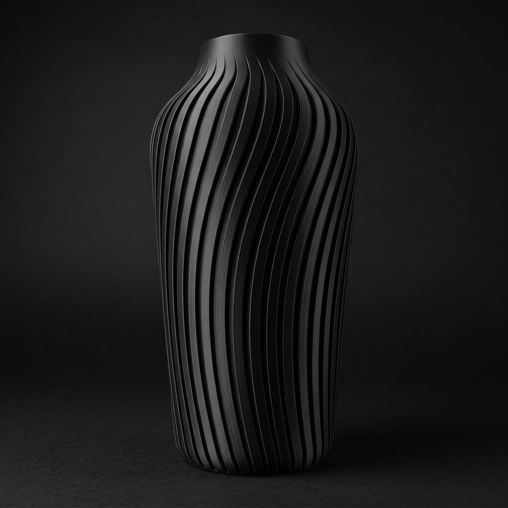 Vaso Lumina - Graceful Lines - 250mm Preto — foto 18