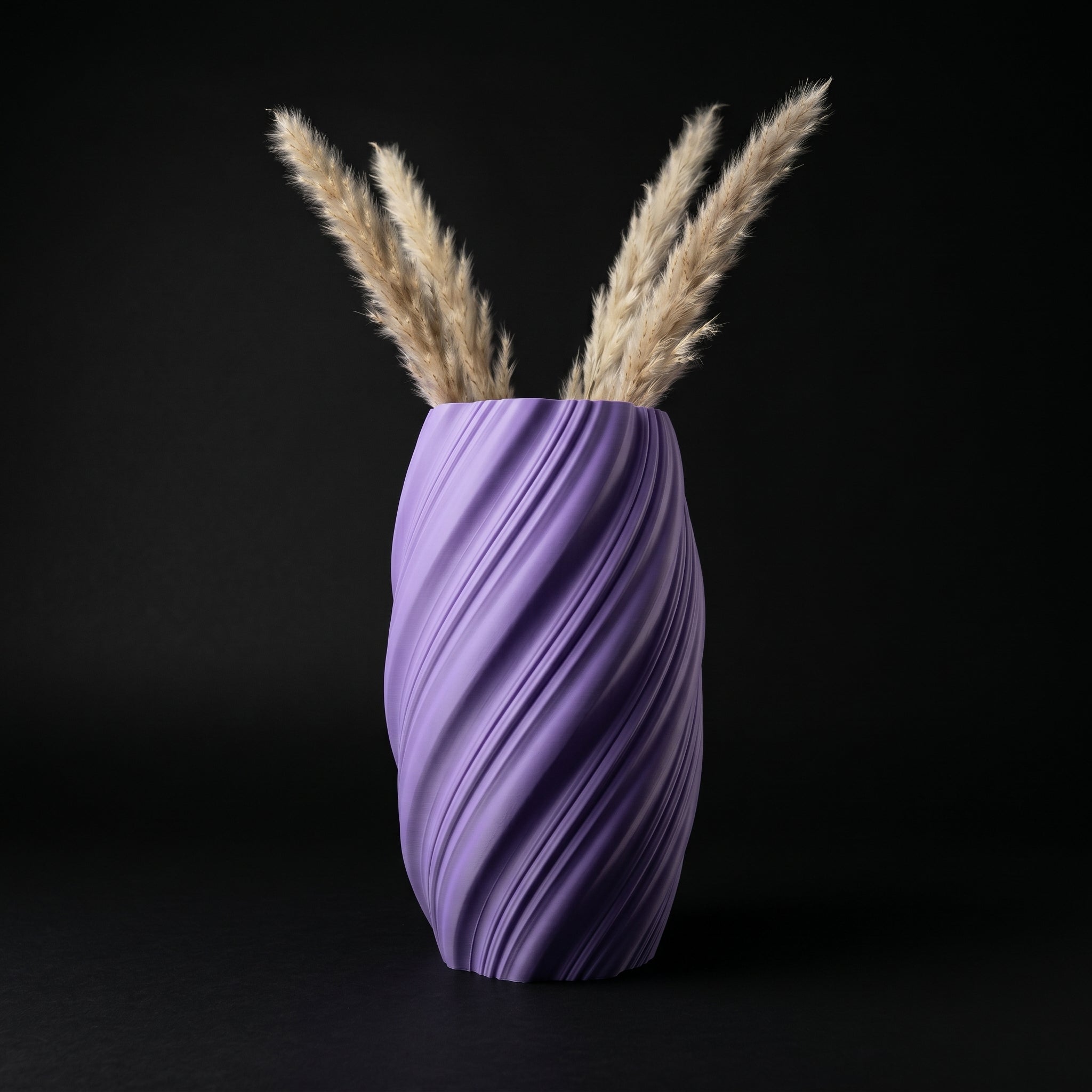 Vaso Ethereal - Sculpted Form - 248.8mm Roxo — foto 5