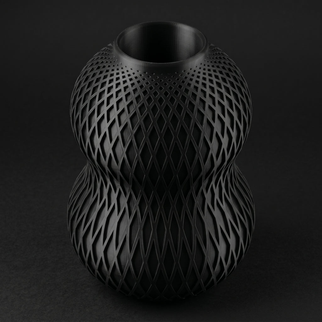 Vaso Stature - Bold Presence - 199.9mm Preto — foto 9