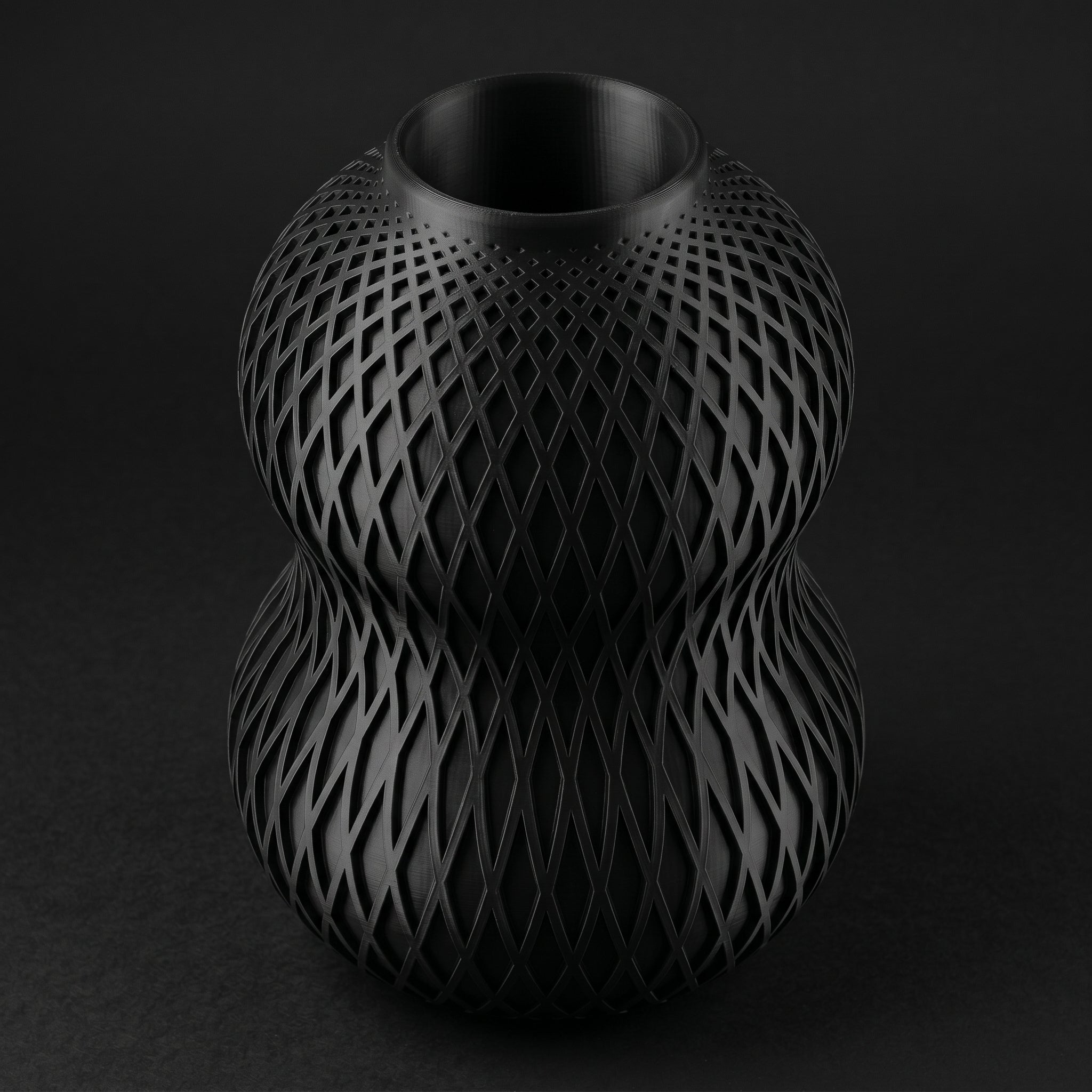 Vaso Stature - Bold Presence - 199.9mm Preto — foto 9