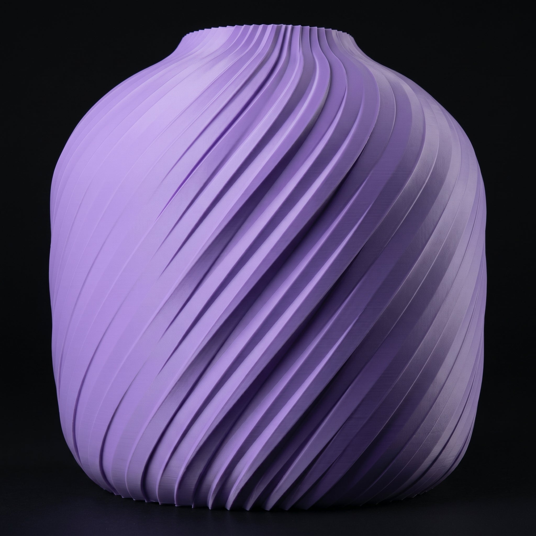 Vaso Voluta Design Curvo Roxo — foto 34