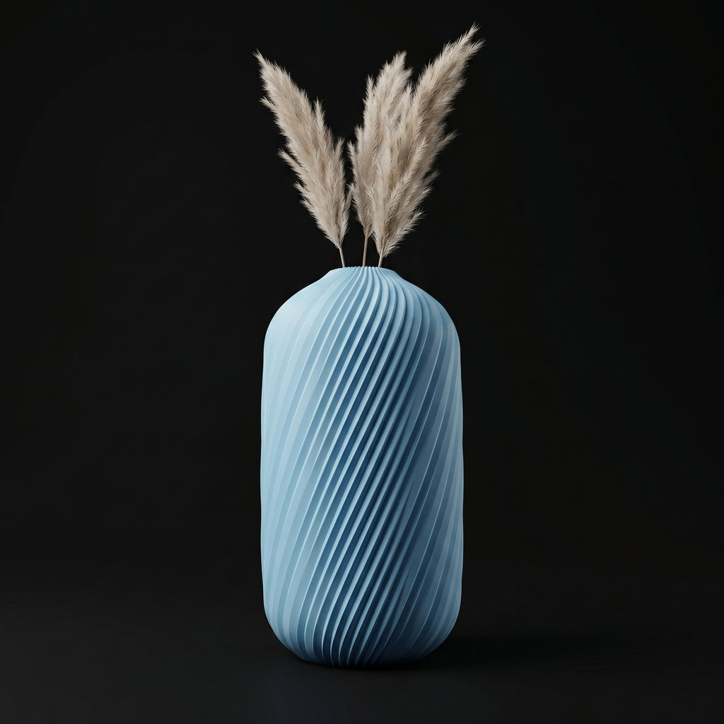 Vaso Aether - Luxurious Balance - 150mm Azul — foto 11