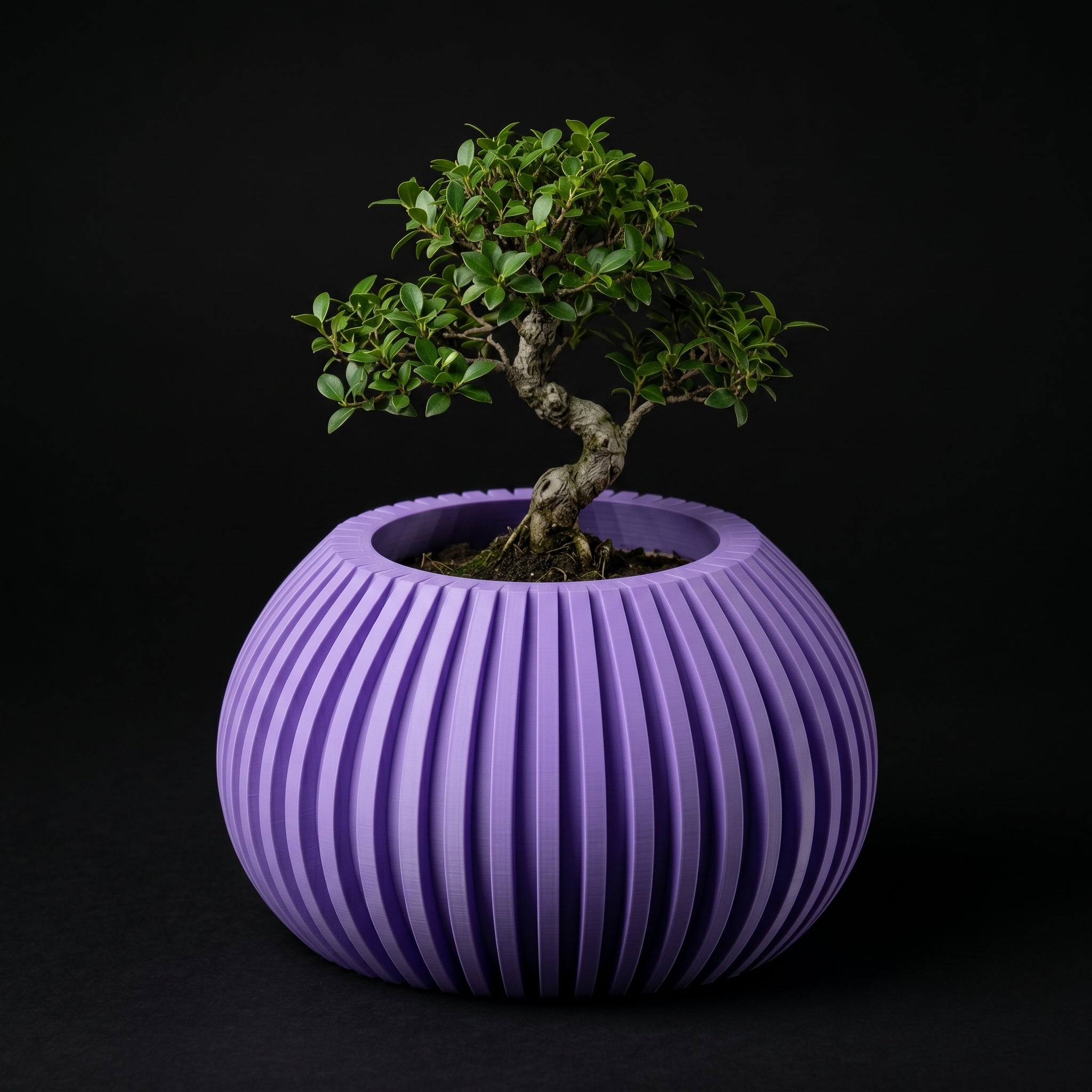 Vaso Gadvis - Textured Finish - 143.2mm Roxo — foto 2