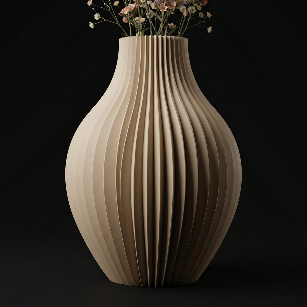 Vaso Lupter - Refined Texture - 150mm Branco — foto 11