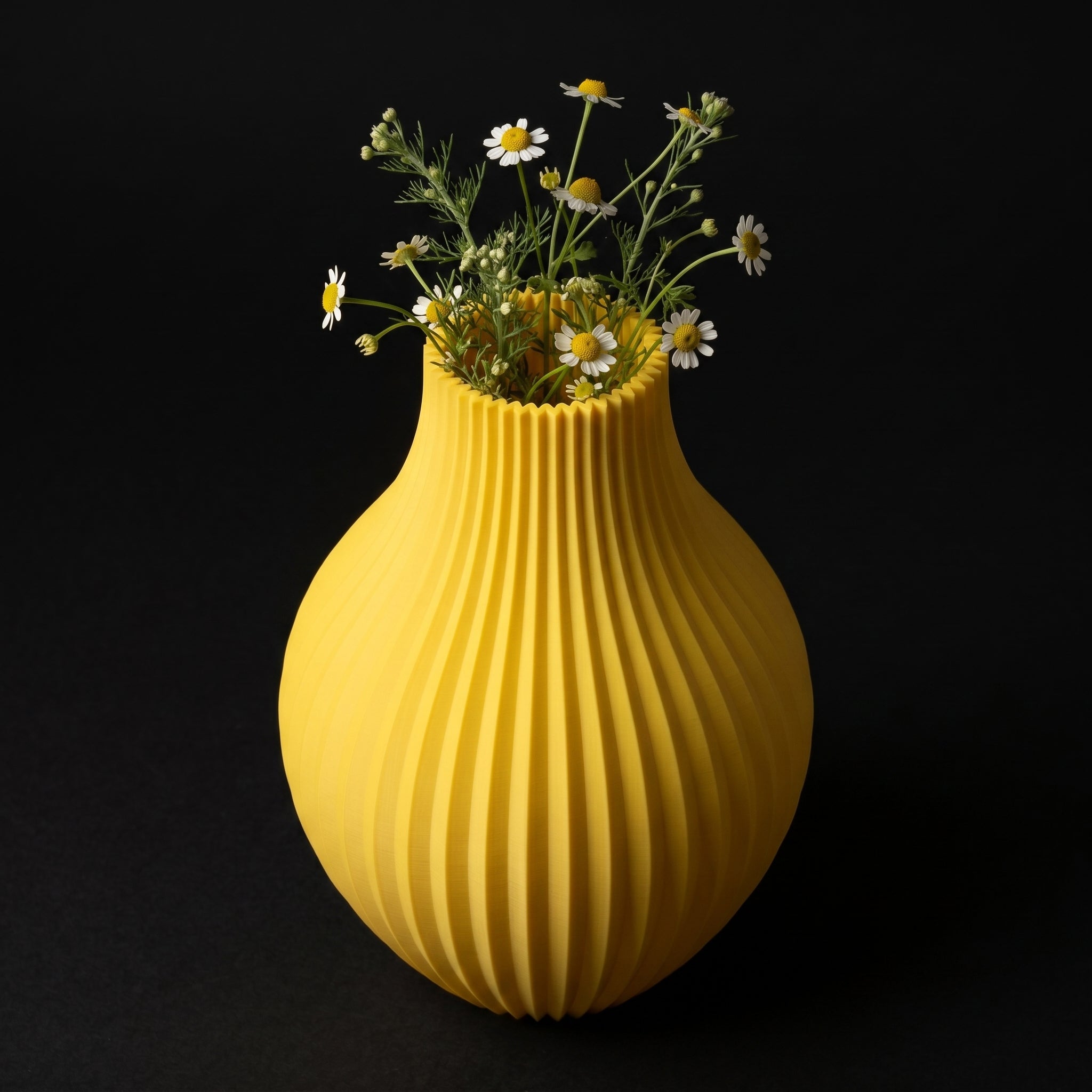 Vaso Lupter - Refined Texture - 150mm Amarelo — foto 20