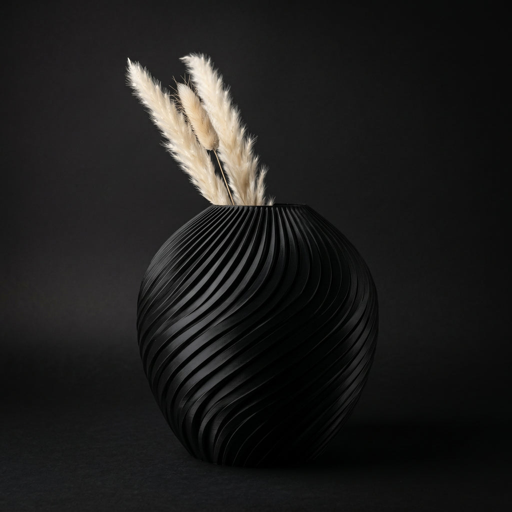 Vaso Aether - Luxurious Balance - 150mm Preto — foto 23