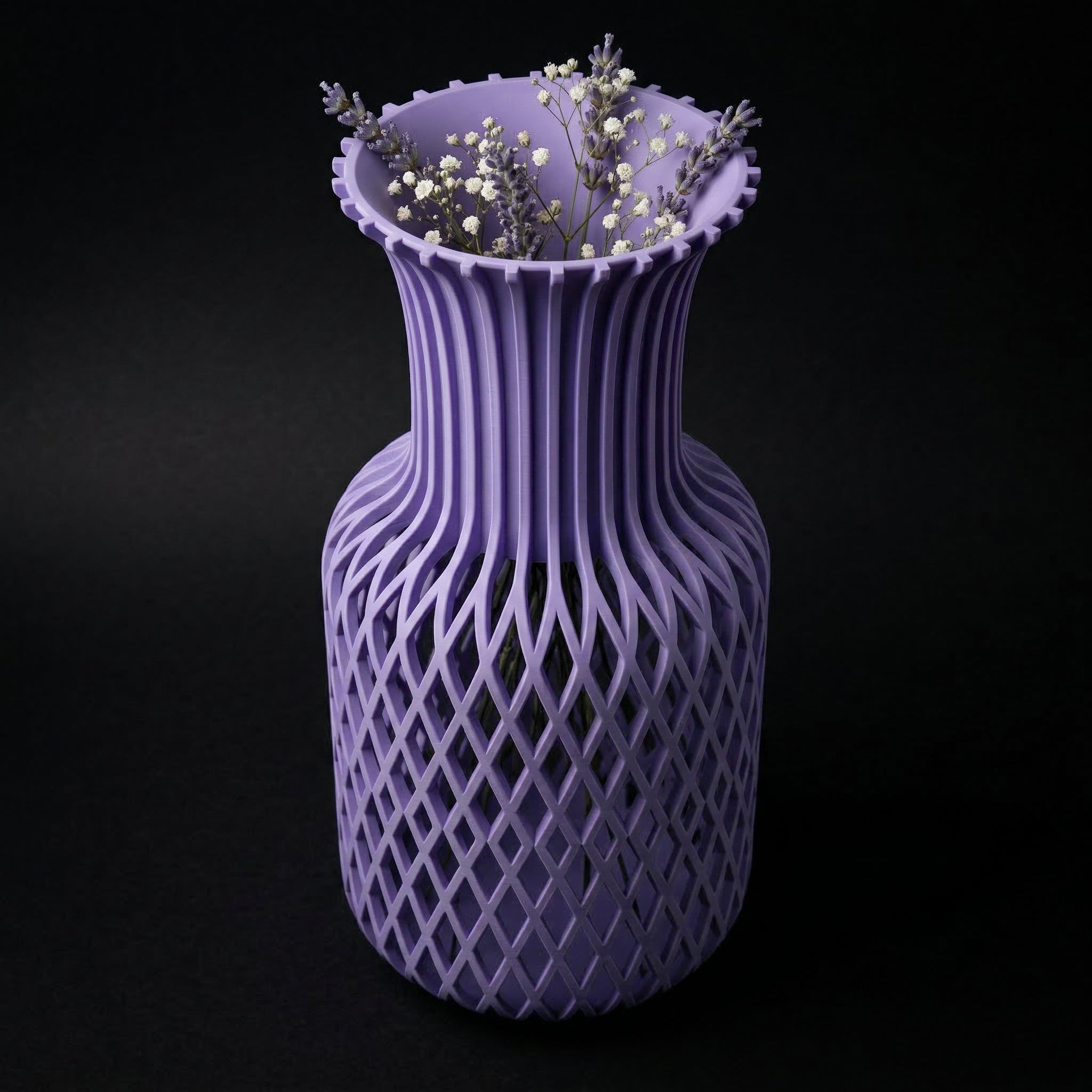 Vaso Orion - Luxurious Finish - 250mm Roxo — foto 1