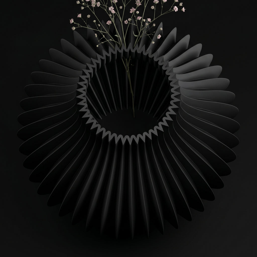 Vaso Lupter - Refined Texture - 150mm Preto — foto 27