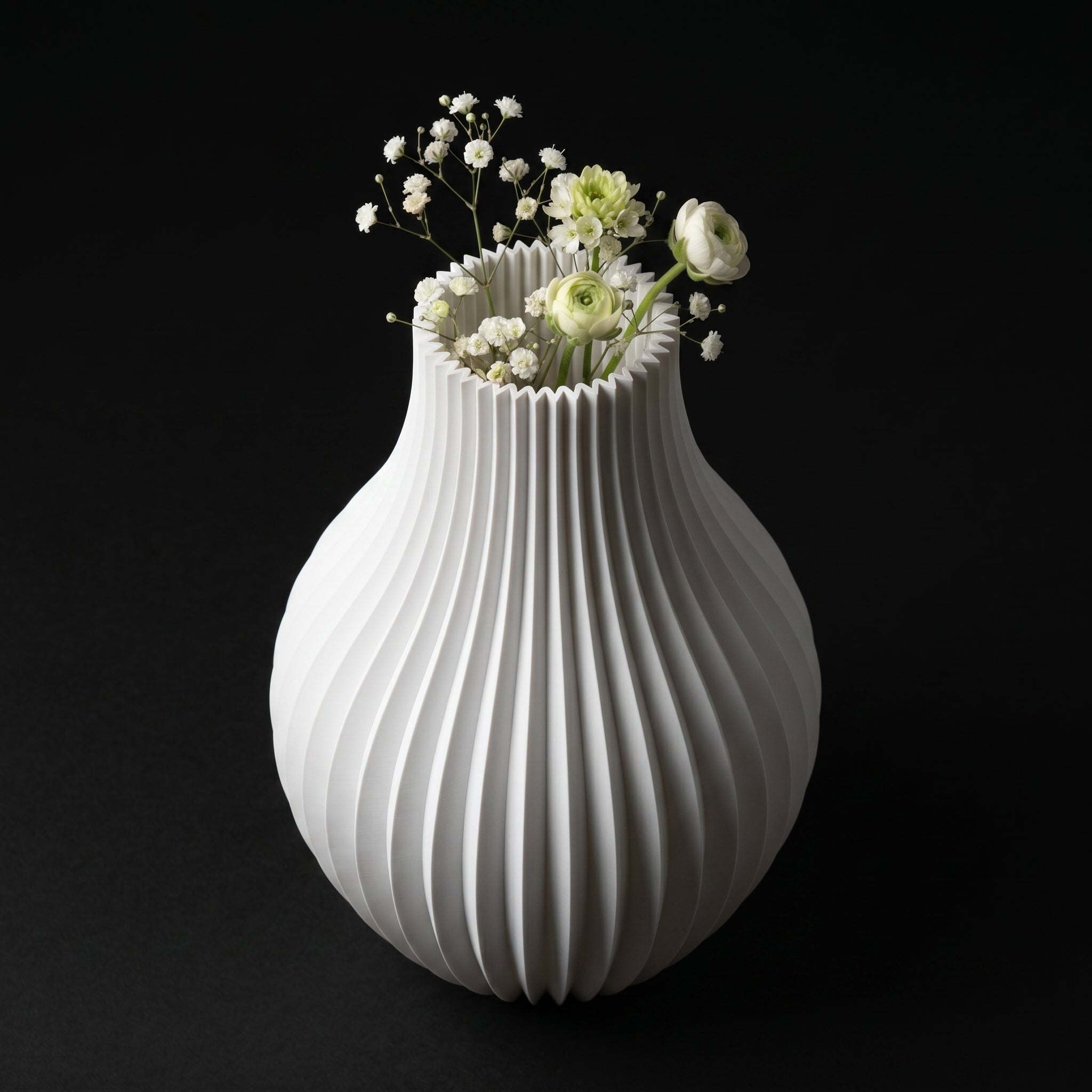 Vaso Lupter - Refined Texture - 150mm Branco — foto 10