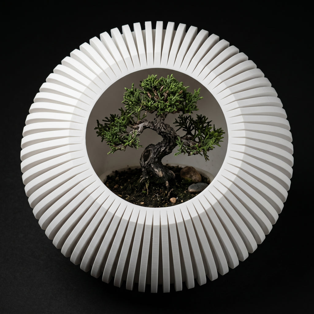Vaso Gadvis - Textured Finish - 143.2mm Branco — foto 21