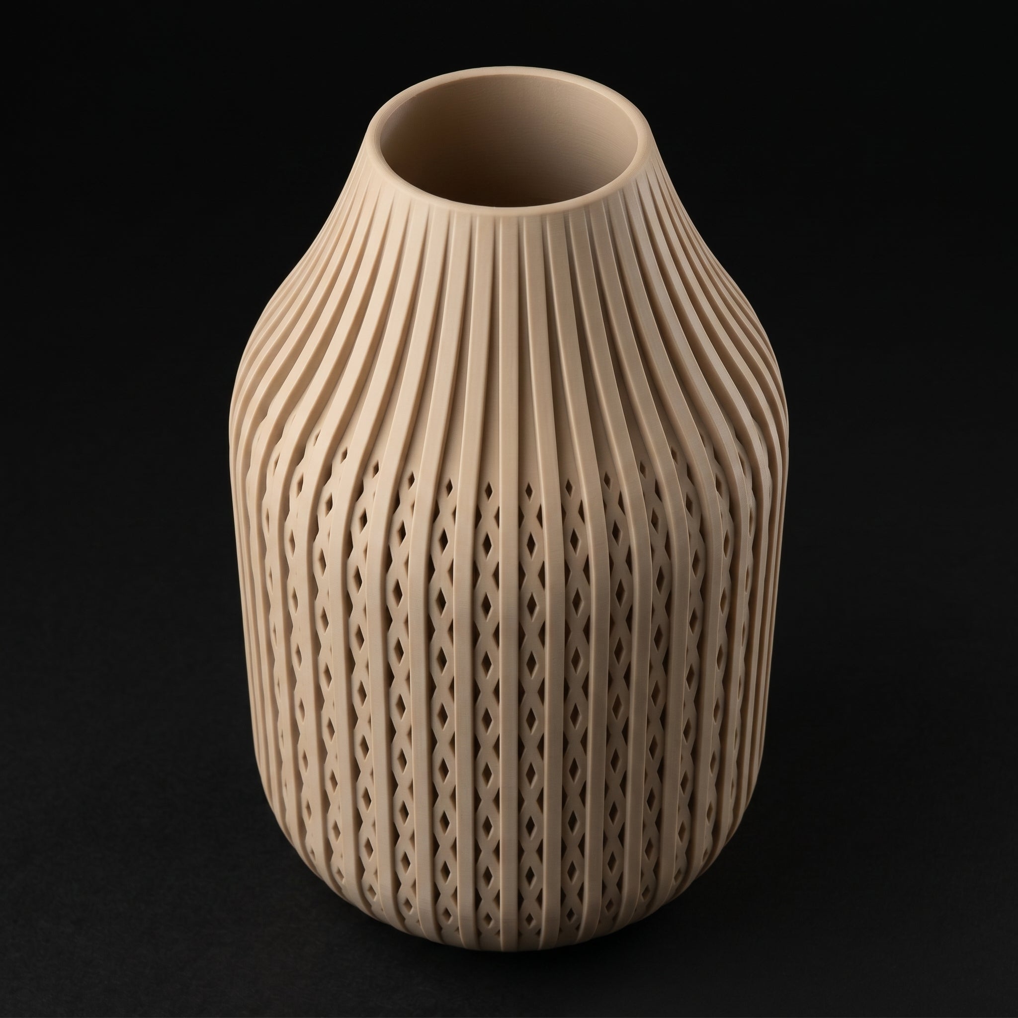 Vaso Karaf - Sculptural Presence - 200mm Branco — foto 10