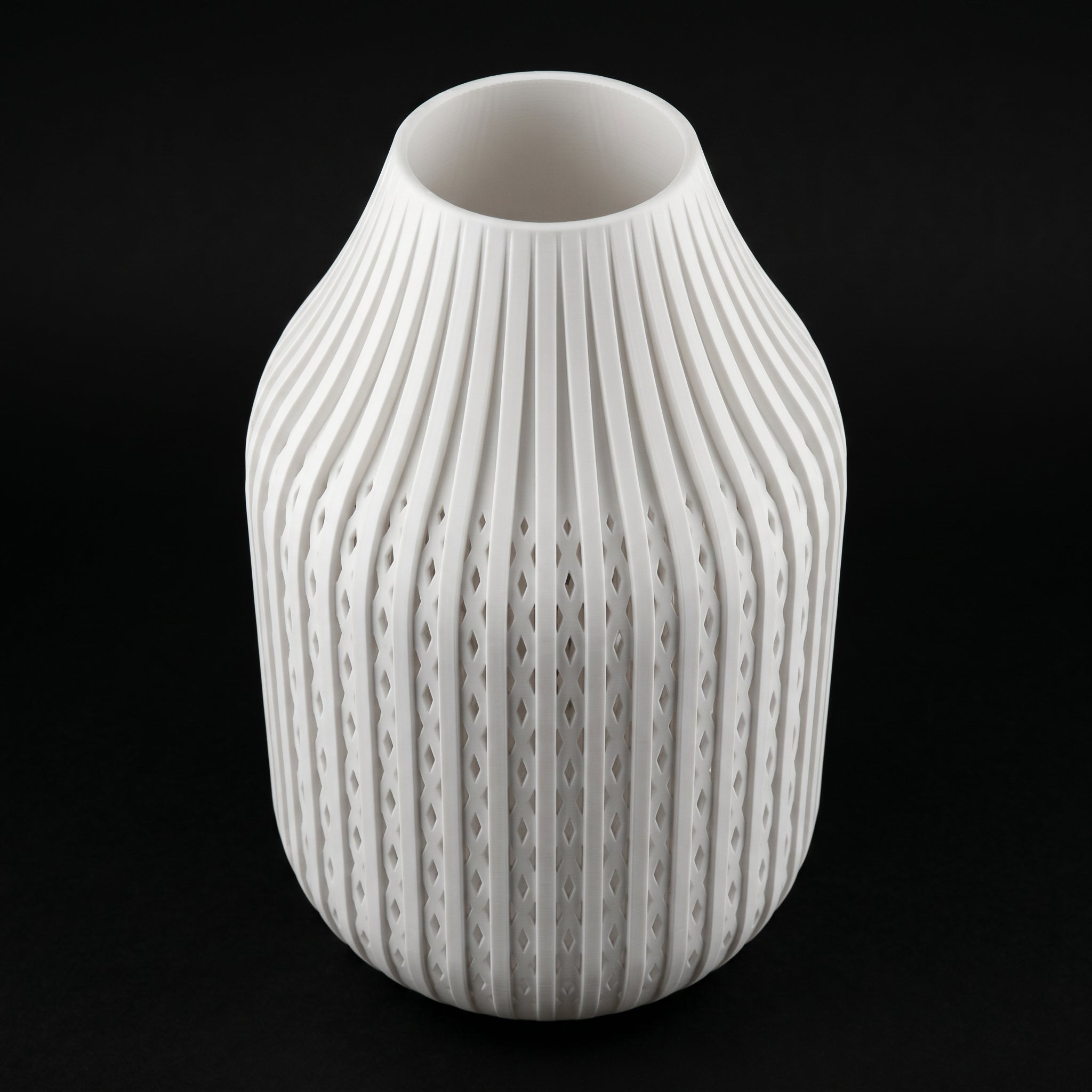 Vaso Karaf - Sculptural Presence - 200mm Branco — foto 11