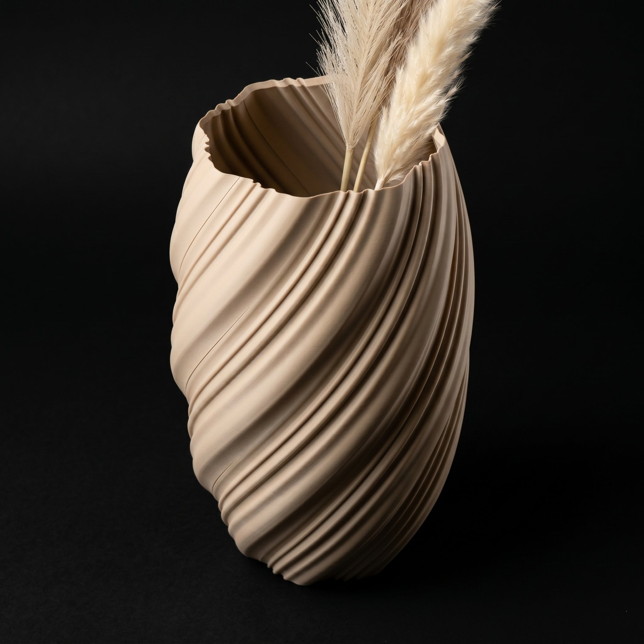Vaso Ethereal - Sculpted Form - 248.8mm Branco — foto 16