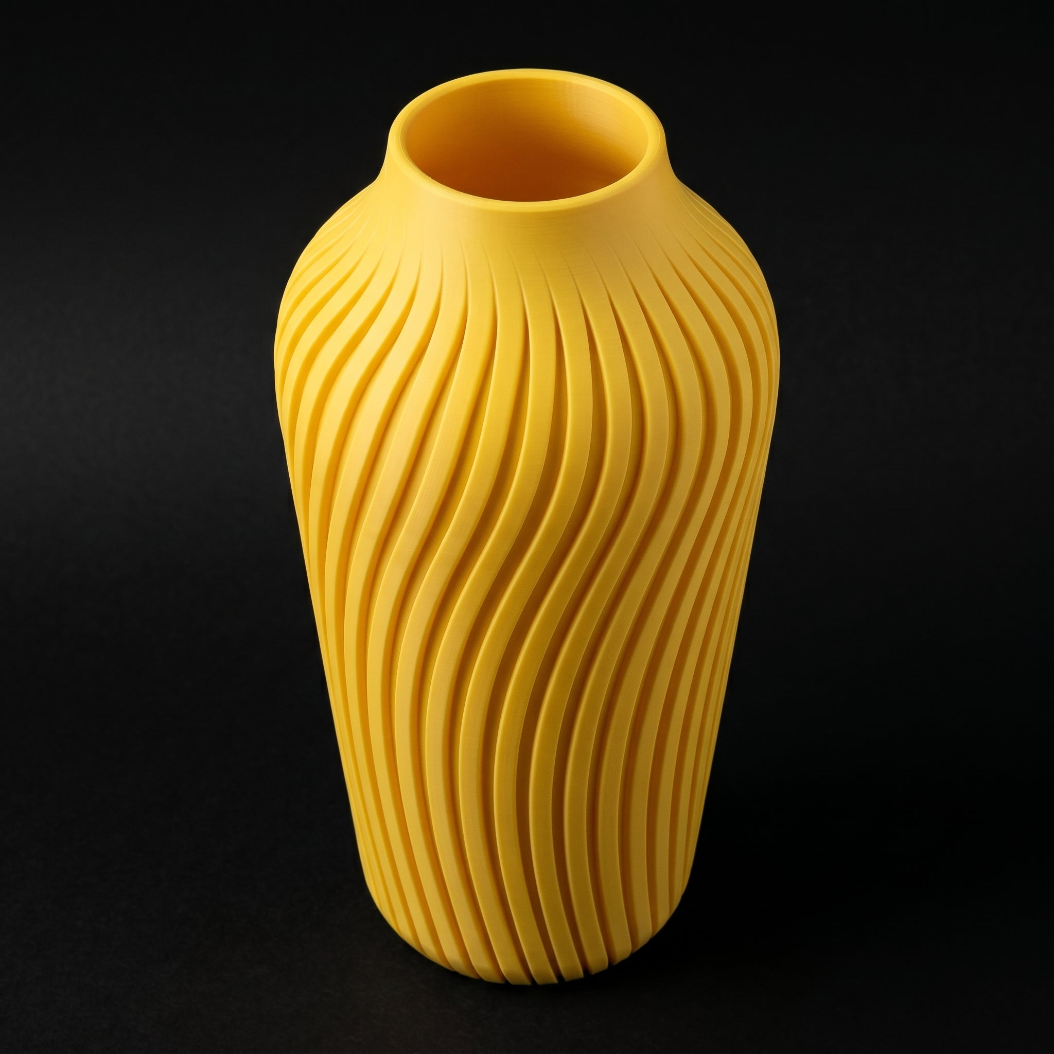 Vaso Lumina - Graceful Lines - 200mm Amarelo — foto 17