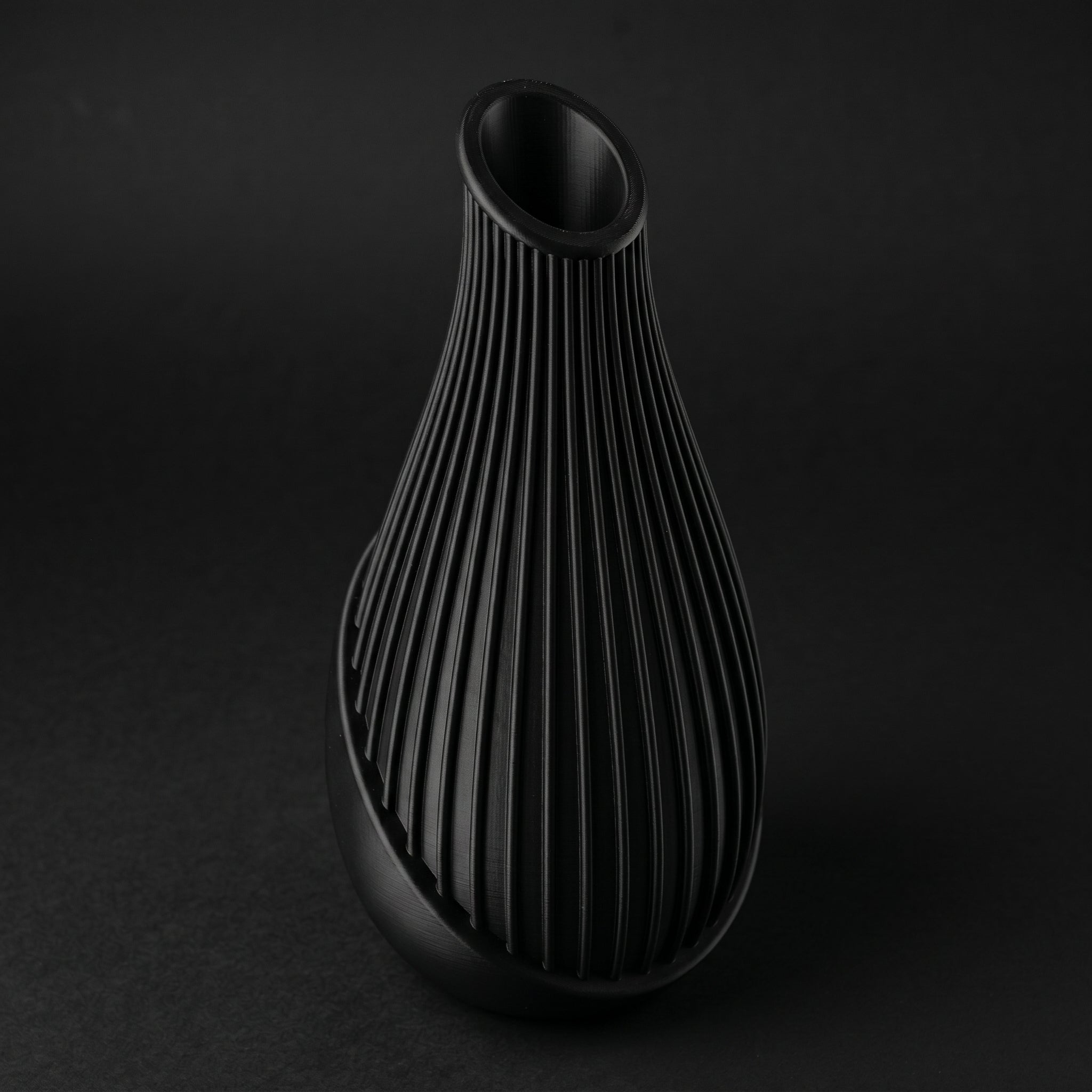 Vaso Trinity - Dynamic Form - 200mm Preto — foto 24