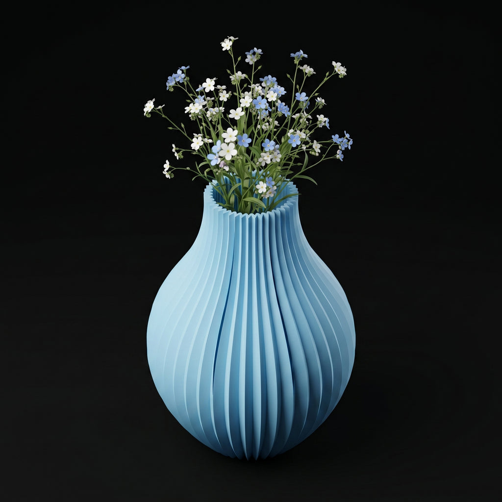 Vaso Lupter - Refined Texture - 150mm Azul — foto 3