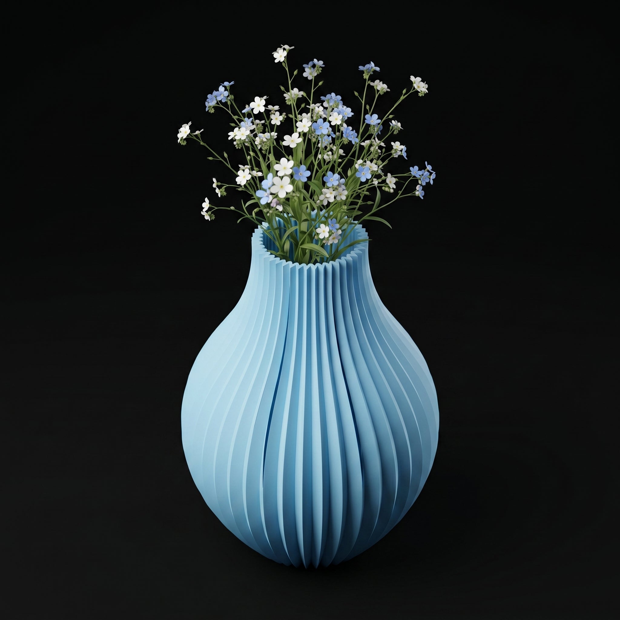 Vaso Lupter - Refined Texture - 150mm Azul — foto 3