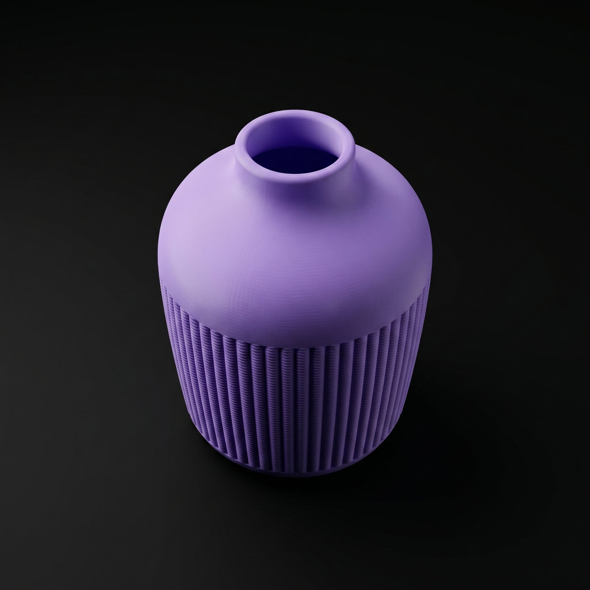 Vaso Atlas - Monumental Texture - 200mm Roxo — foto 23