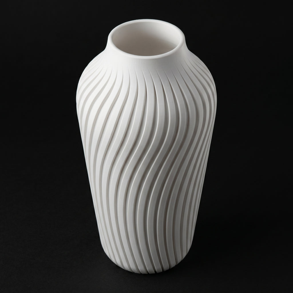 Vaso Lumina - Graceful Lines - 250mm Branco — foto 12