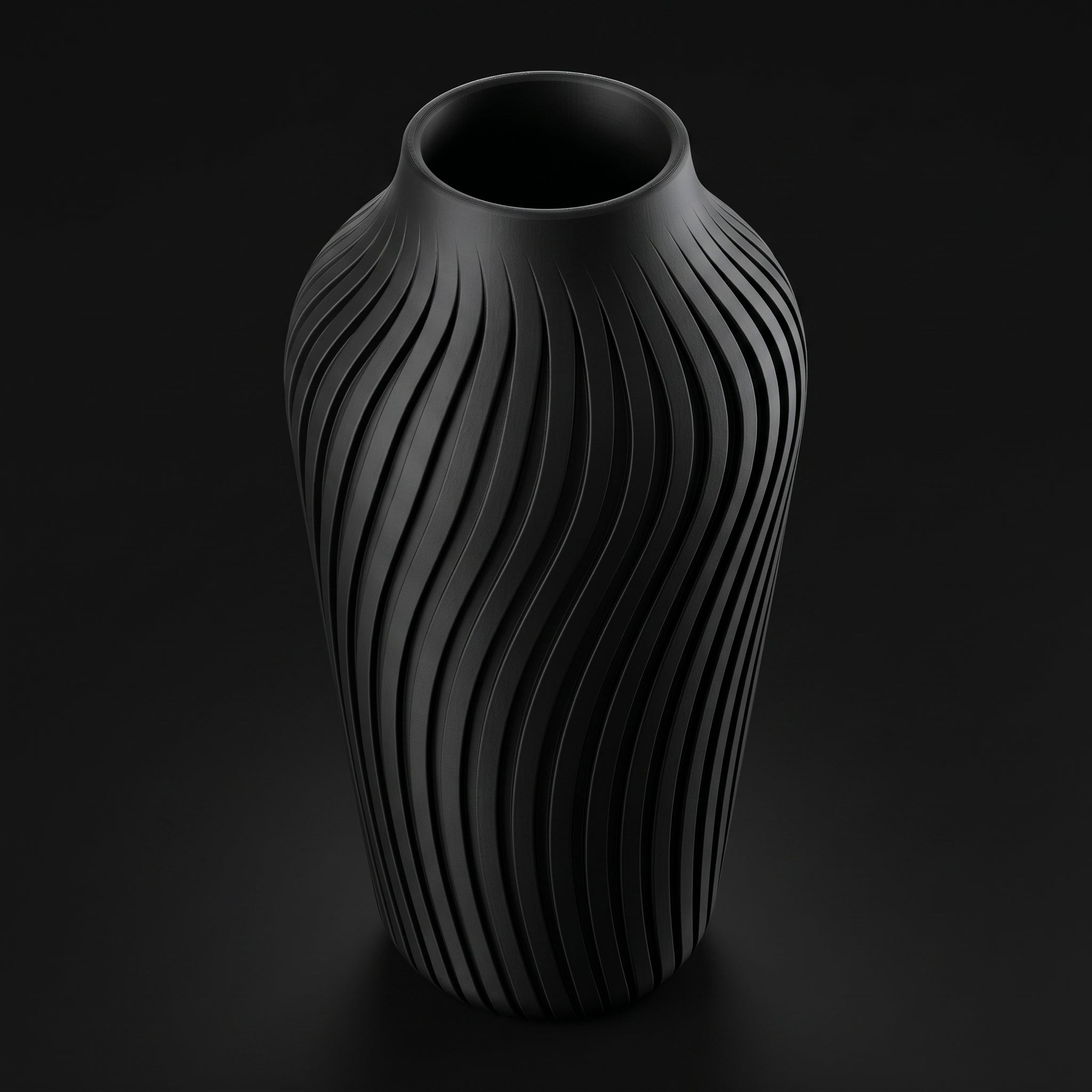 Vaso Lumina - Graceful Lines - 250mm Preto — foto 17