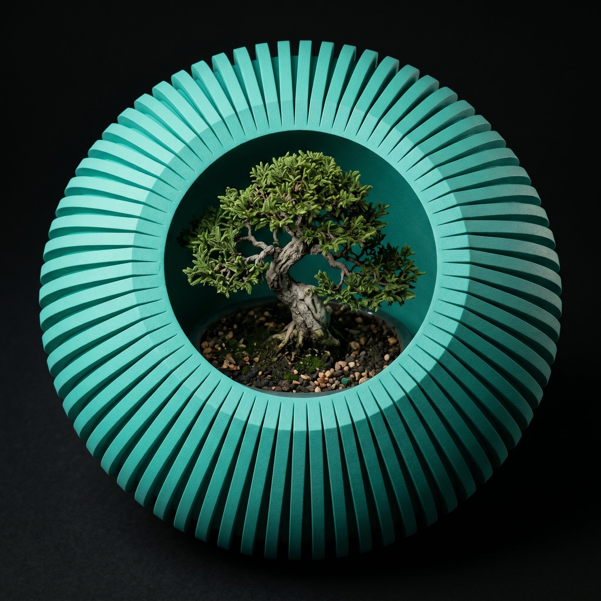 Vaso Gadvis - Textured Finish - 143.2mm Verde — foto 24