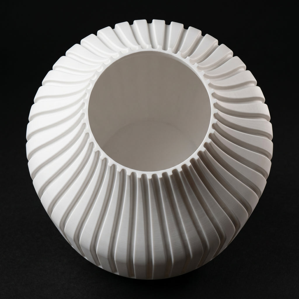 Vaso Aether - Elevated Presence - 200mm Branco — foto 18