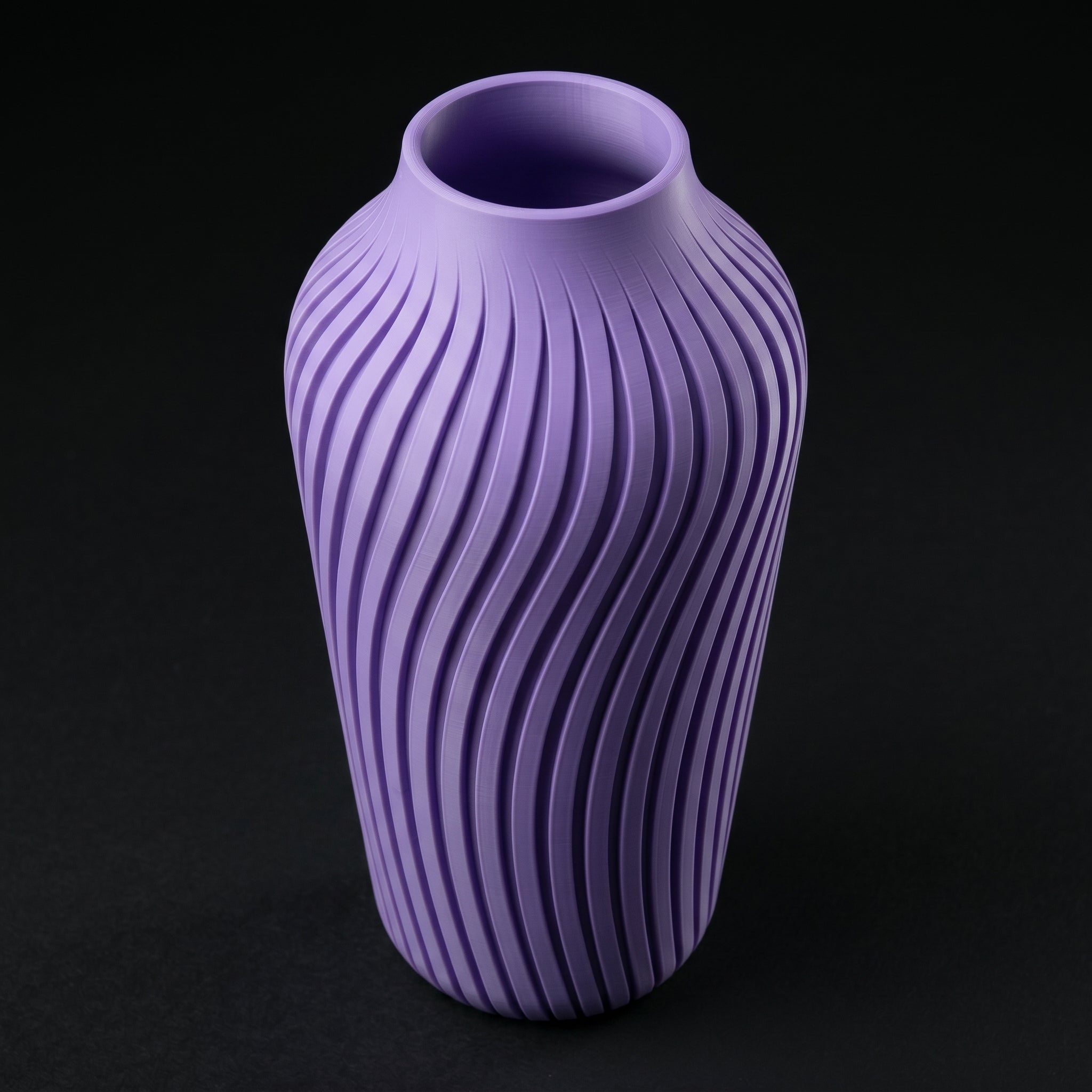 Vaso Lumina - Graceful Lines - 200mm Roxo — foto 3