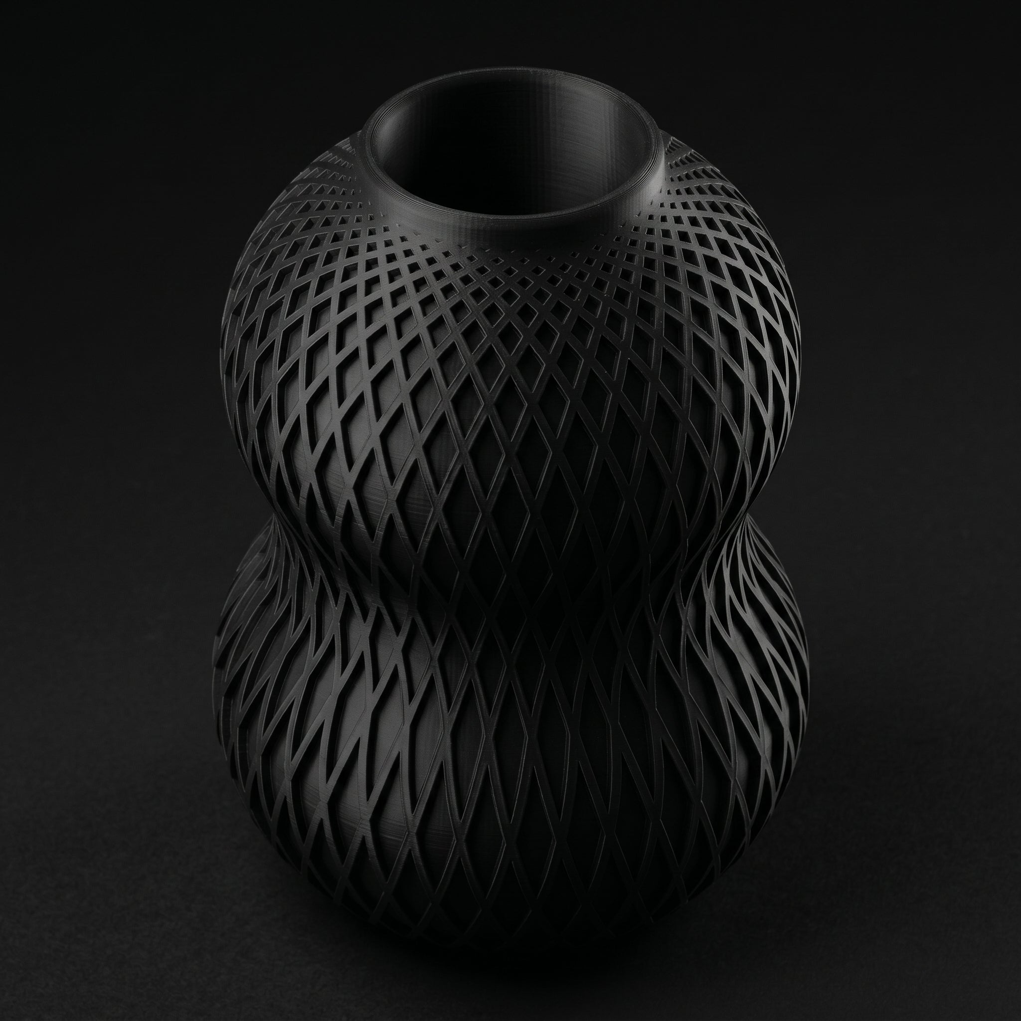 Vaso Stature - Bold Presence - 199.9mm Preto — foto 8