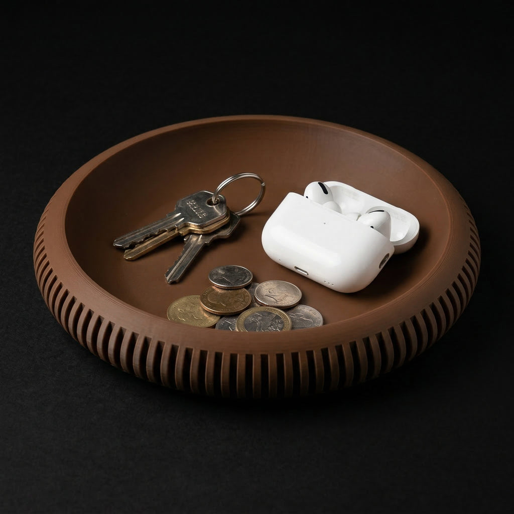 Porta-Objetos Kallarhals - 150mm Marrom — foto 24