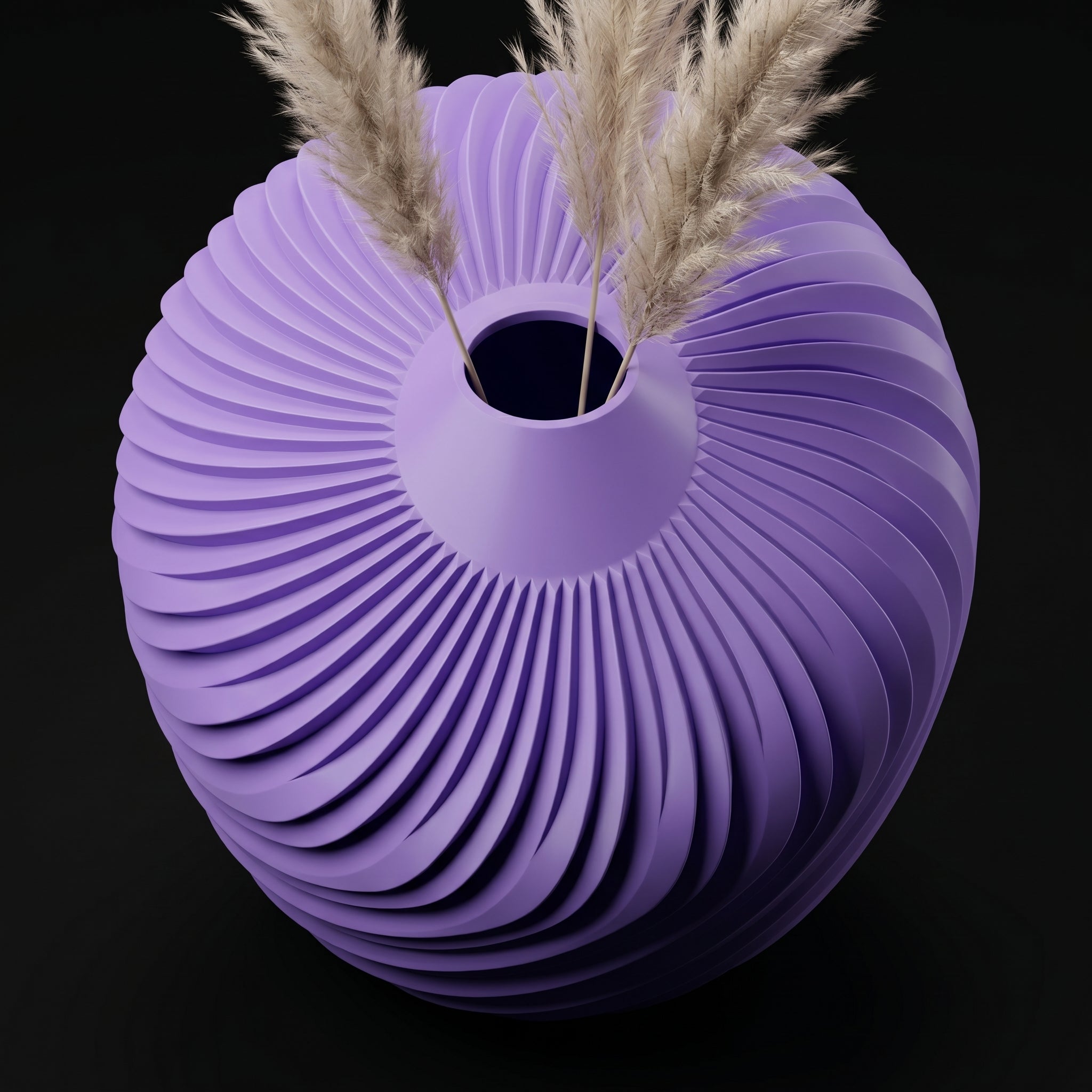 Vaso Aether - Luxurious Balance - 150mm Roxo — foto 3
