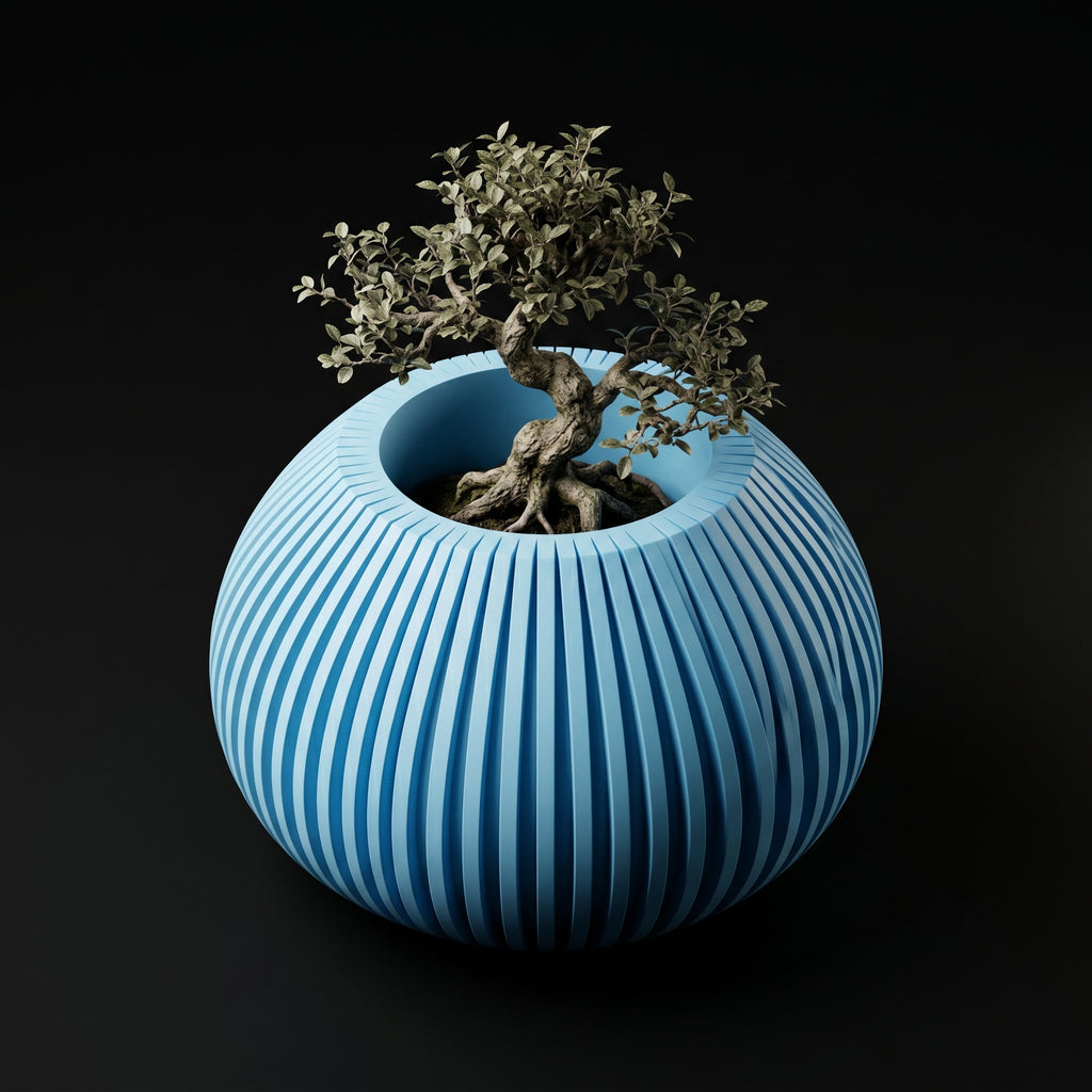 Vaso Gadvis - Textured Finish - 143.2mm Azul — foto 6
