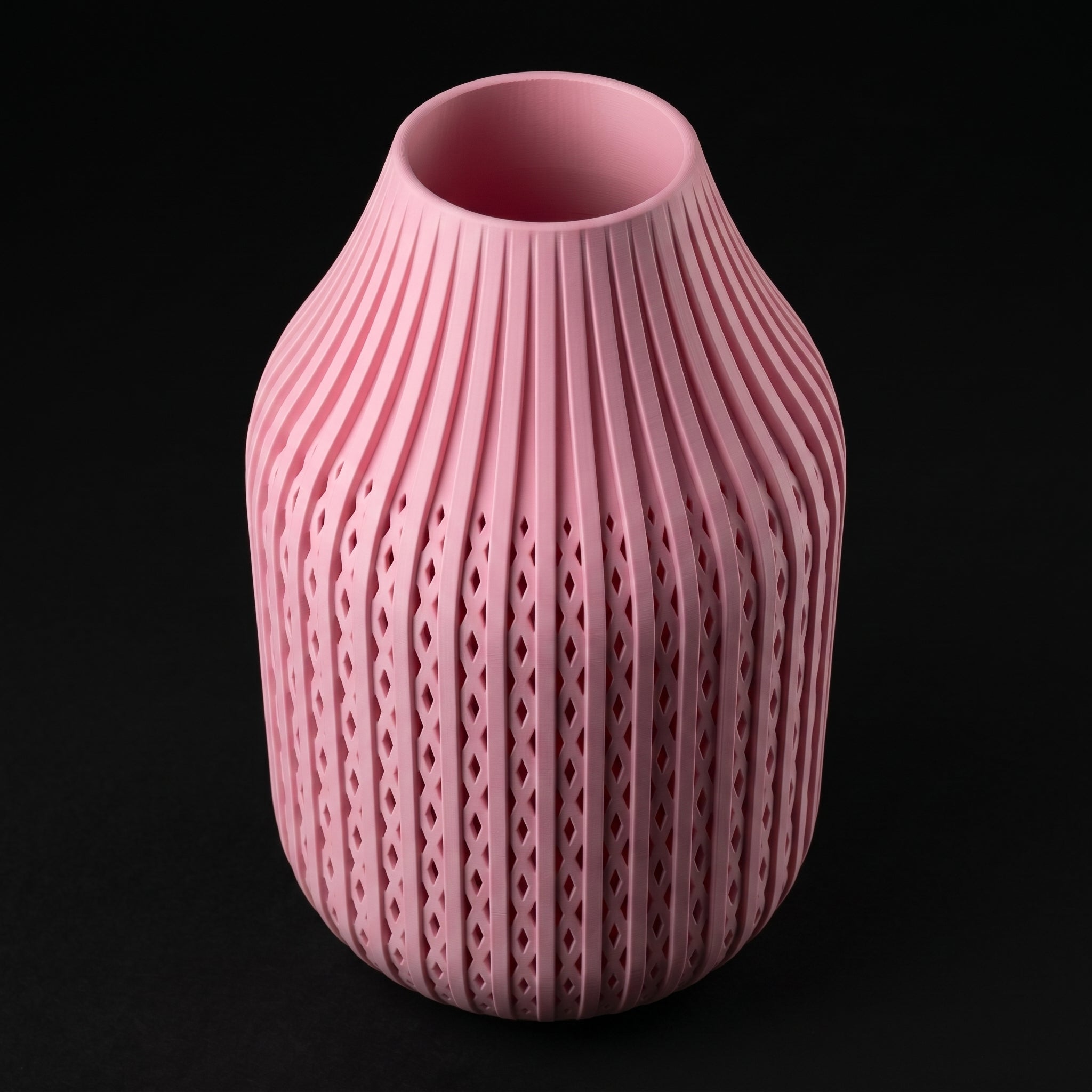Vaso Karaf - Sculptural Presence - 160mm Rosa — foto 5