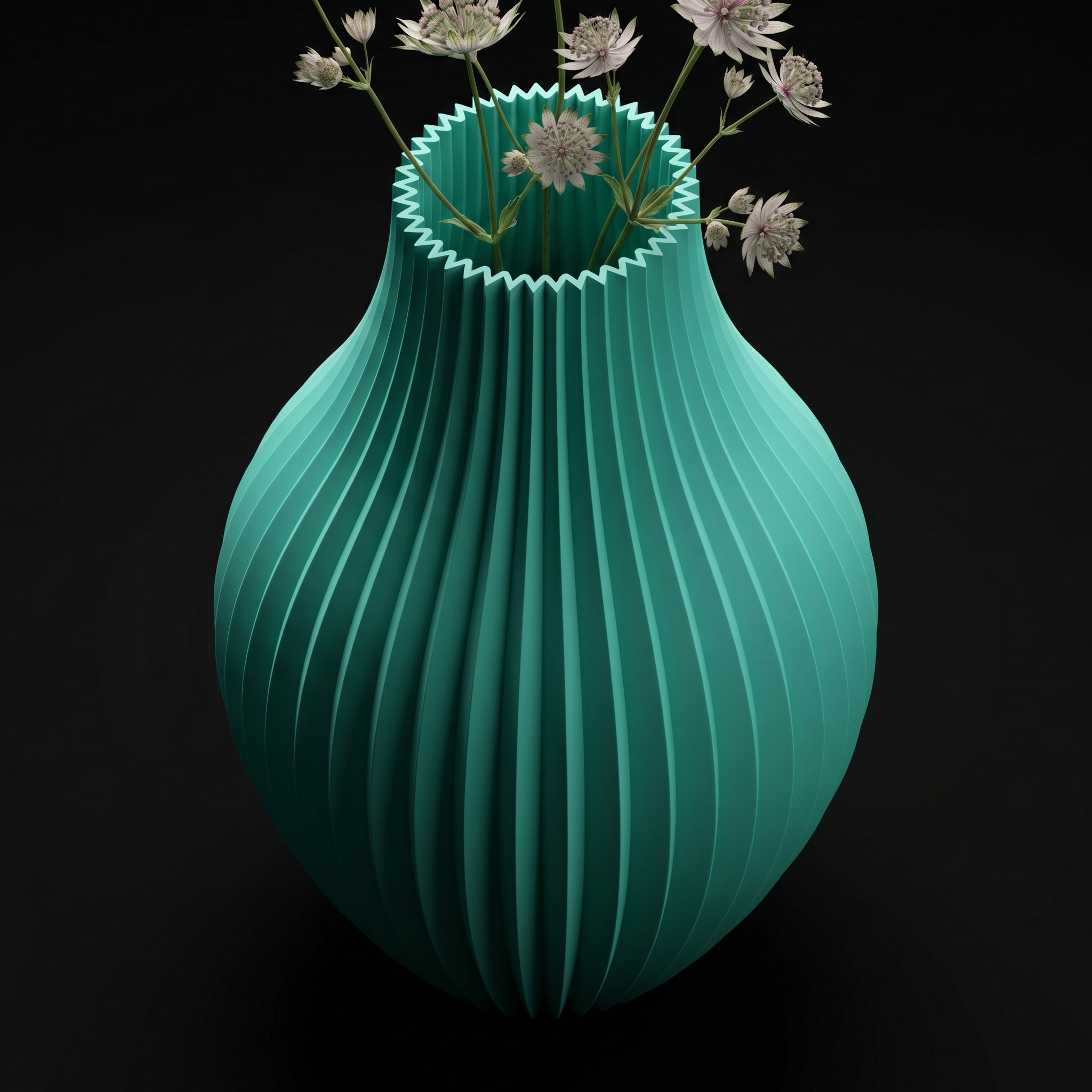Vaso Lupter - Refined Texture - 150mm Verde — foto 18